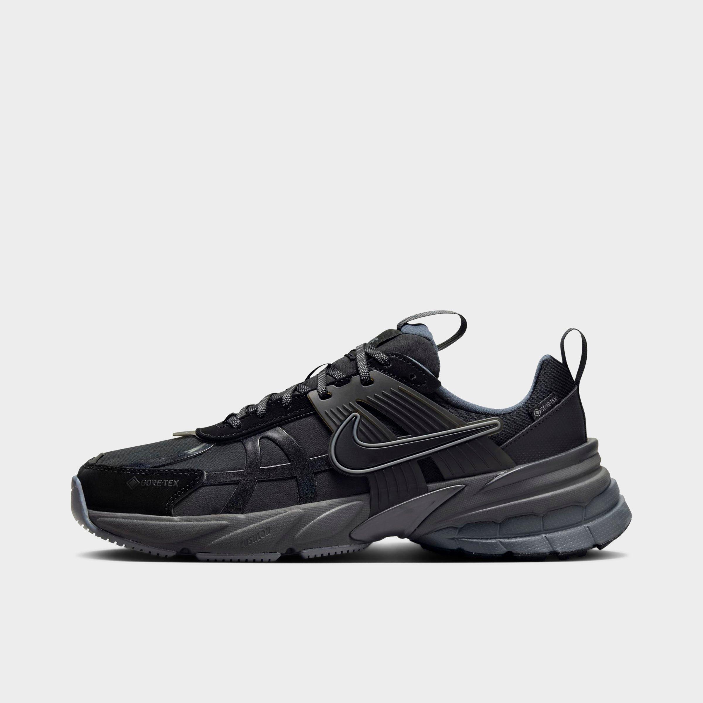 Nike Women's V2K Run GORE-TEX Waterproof Casual Shoes in Black/Iron Grey Size: 10.5