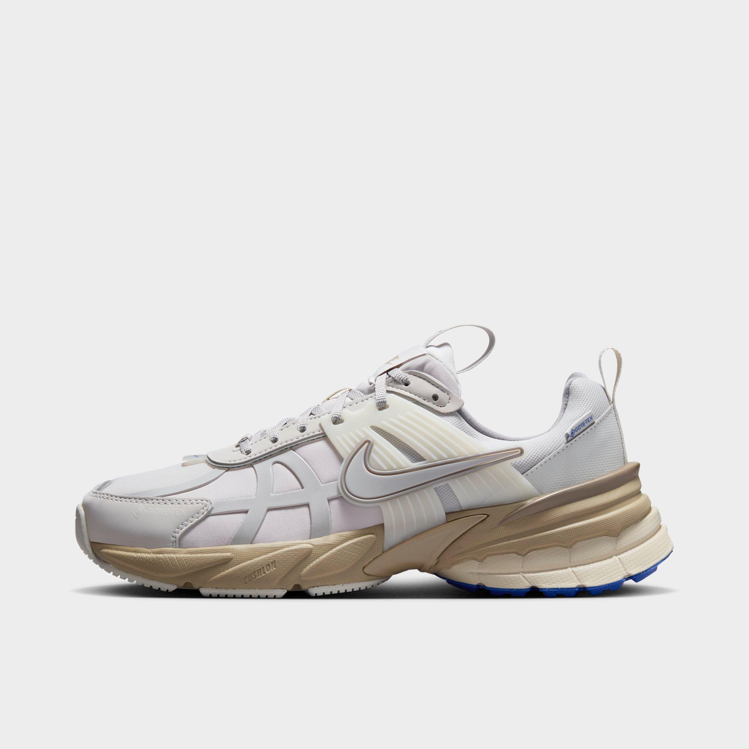 Nike Women's V2K Run GORE-TEX Waterproof Casual Shoes in Light Iron Ore/Light Iron Ore/Light Bone Size: 5.0