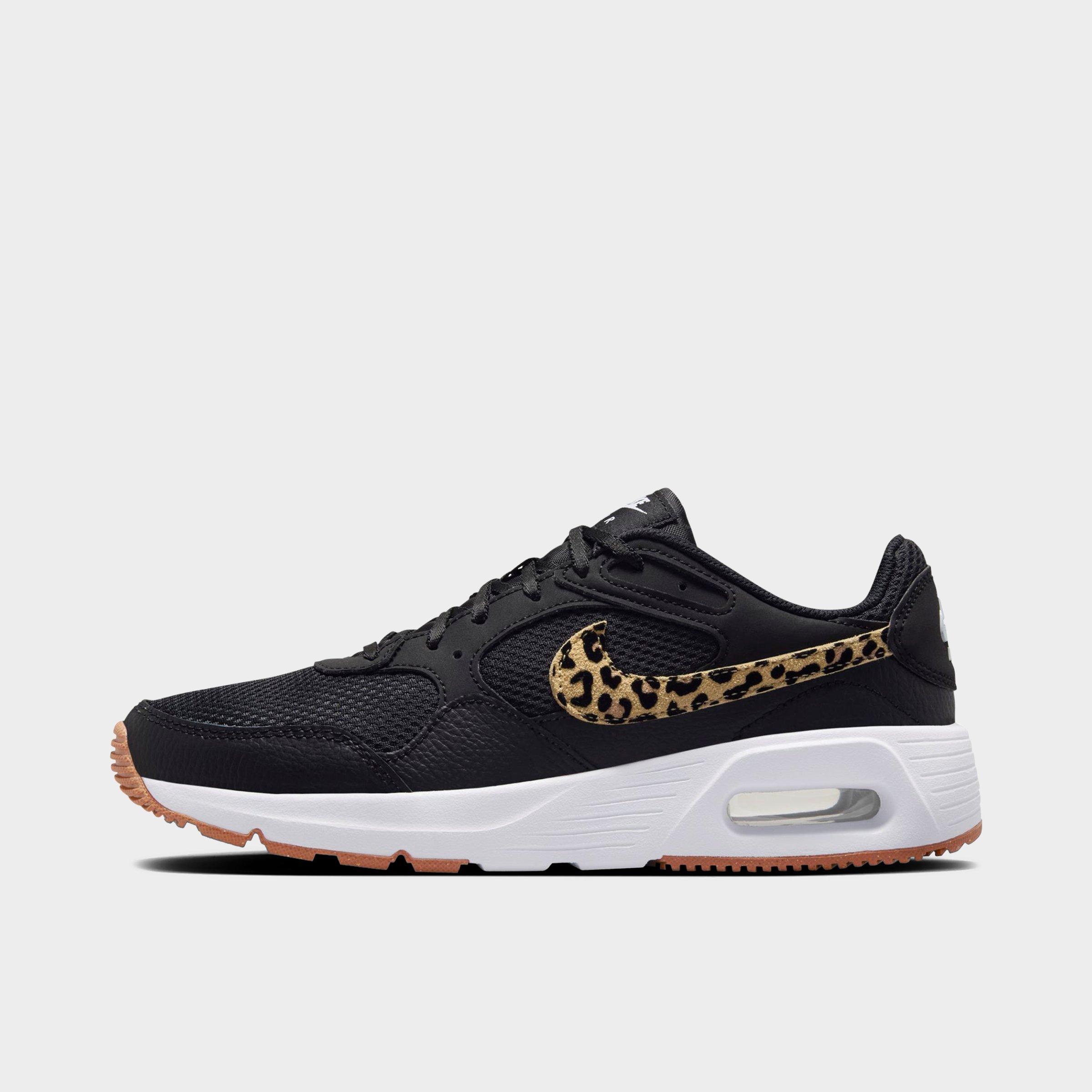 Nike Women's Air Max SC SE Casual Shoes in Black/Animal Print/Black Size 9 Leather