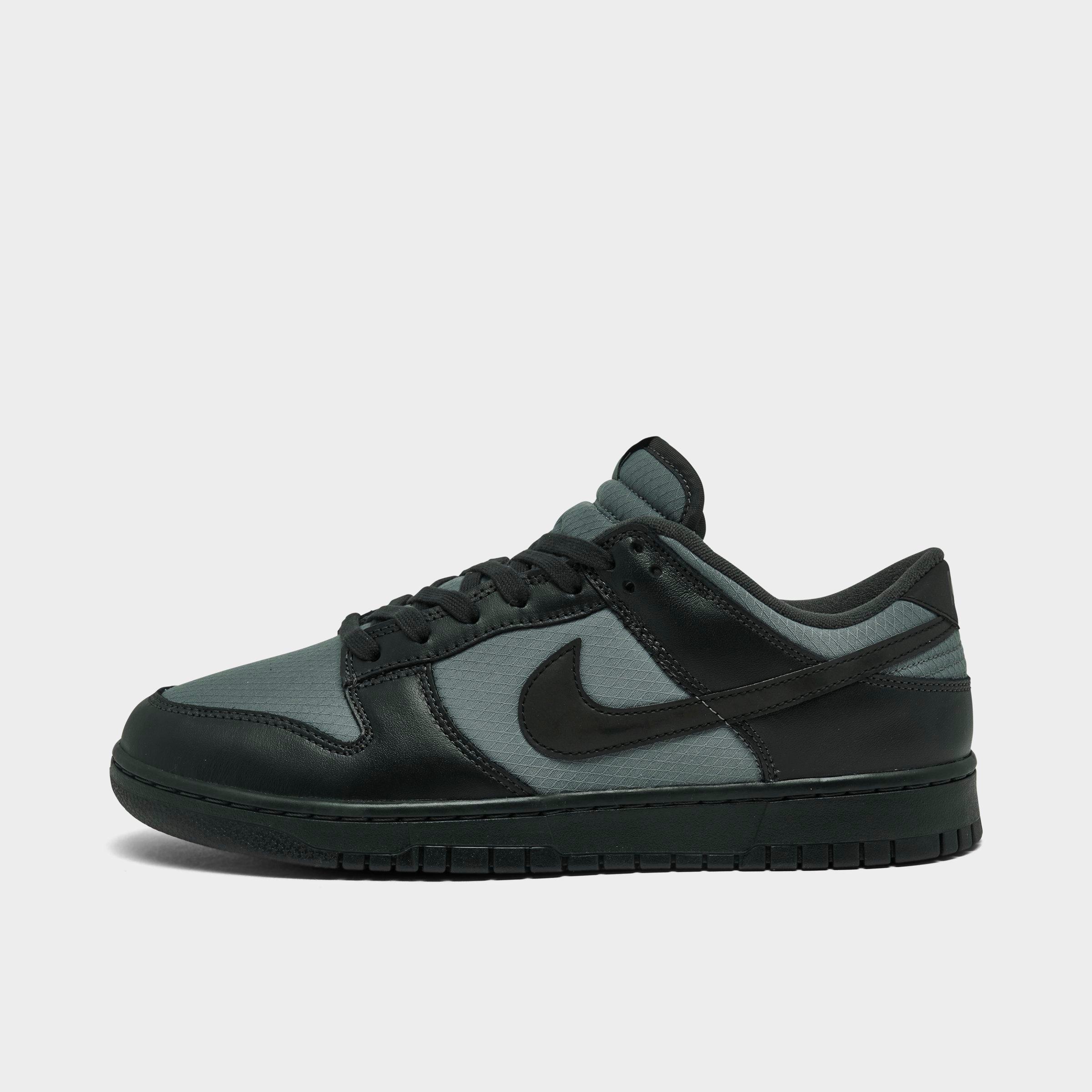 Nike Men's Dunk Low Retro SE Winterized Casual Shoes in Off-Noir/Smoke Grey/Anthracite Size: 7.5