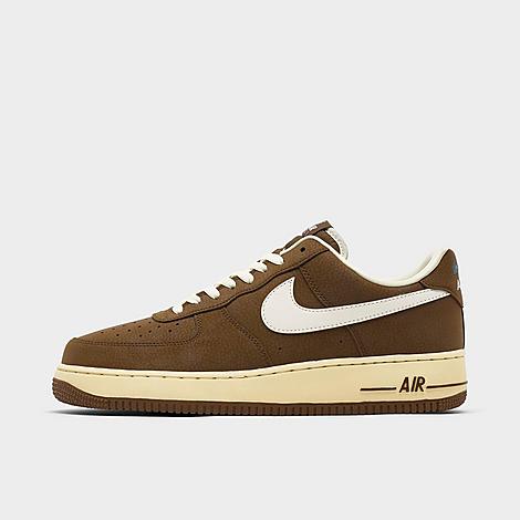 Shop Nike Men's Air Force 1 '07 Casual Shoes In Cacao Wow/coconut Milk/vintage Green/sail