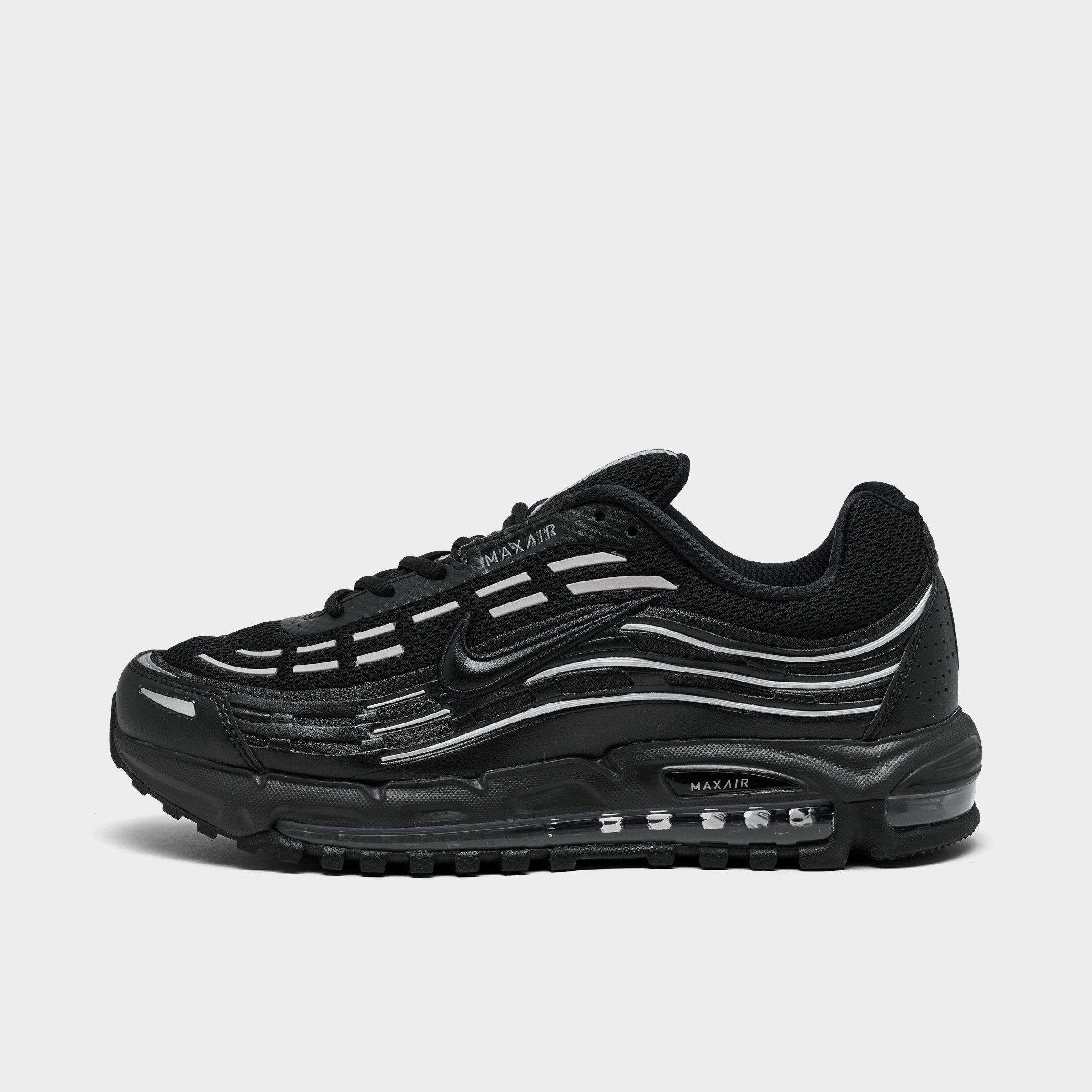 Nike Men's Air Max TL 2.5 Casual Shoes in Black/Black Size 8.5 Leather