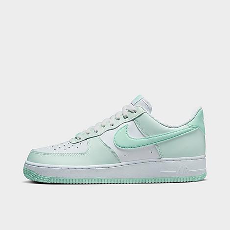 Shop Nike Men's Air Force 1 '07 Casual Shoes In Barely Green/white/mint Foam