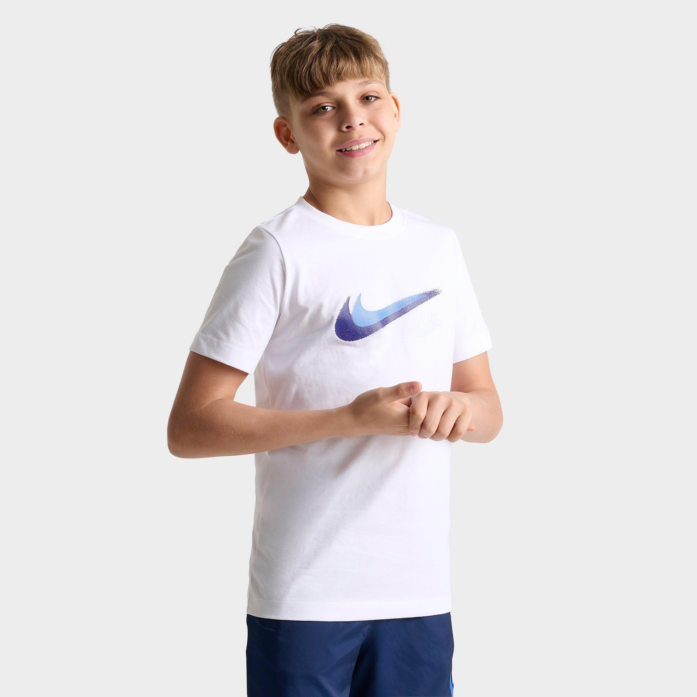 Shop Nike Boys' Sportswear Graphic T-shirt In Multi