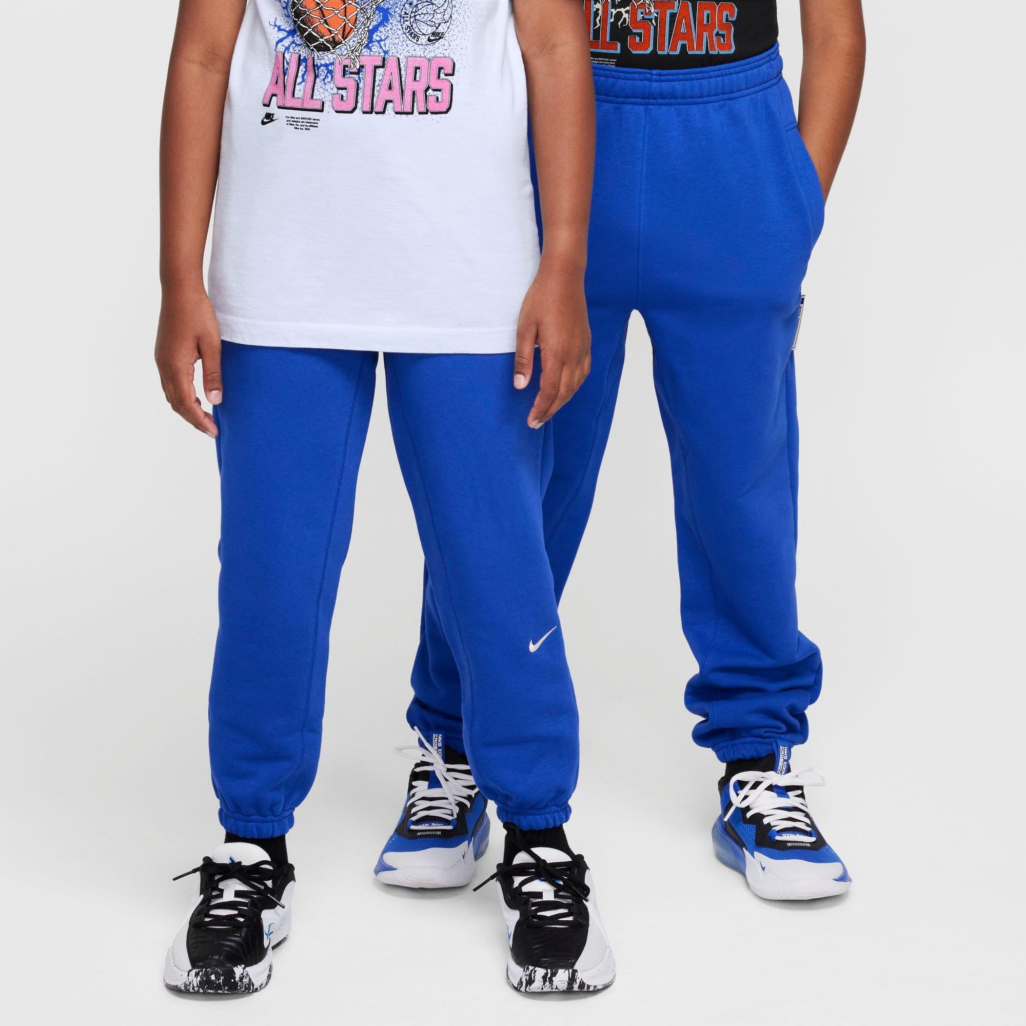 Nike Kids' Standard Issue Dri-fit Fleece Jogger Pants In Game Royal/pale Ivory