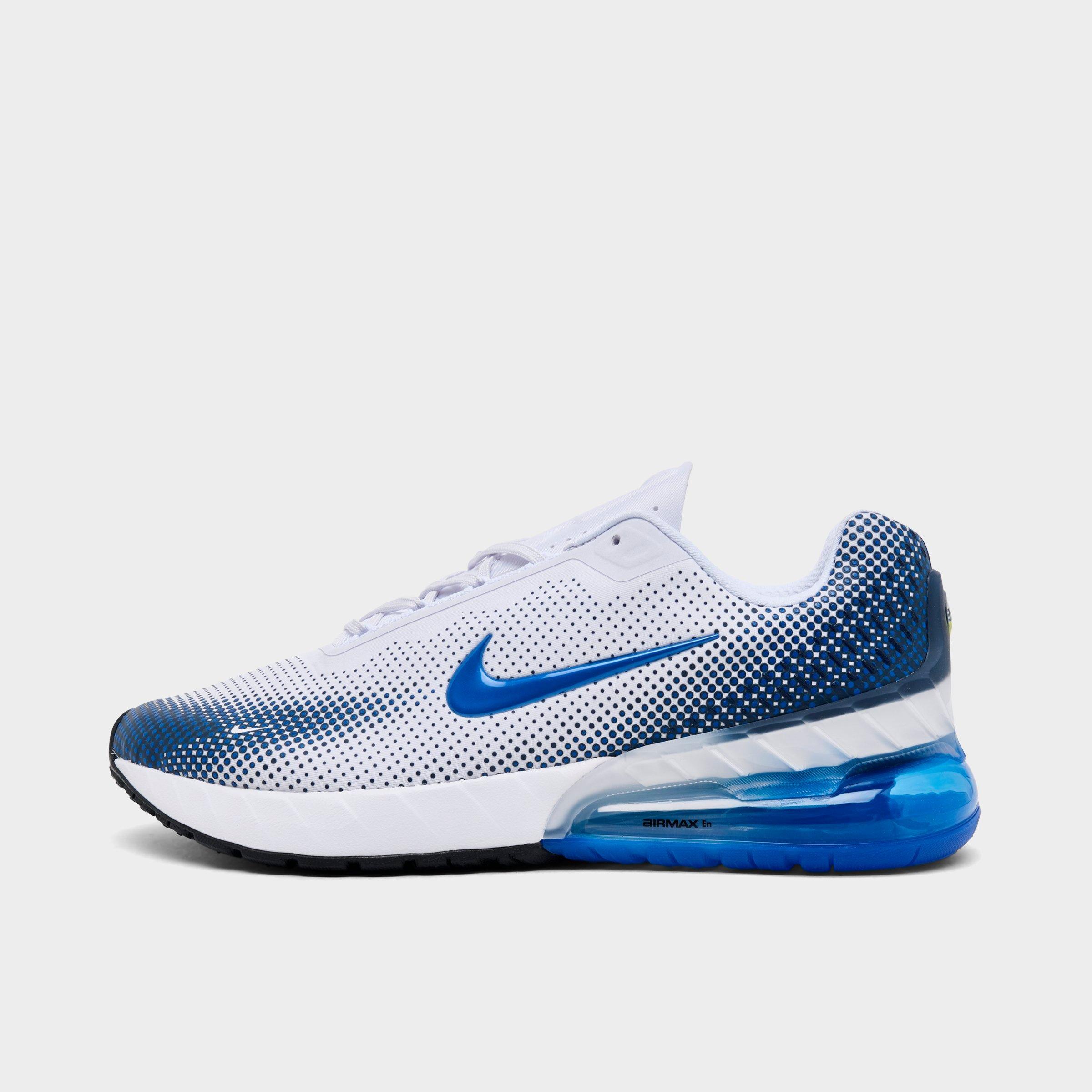 Nike Men's Air Max Phoenix Casual Shoes in White/Game Royal/Obsidian Size: 7.5