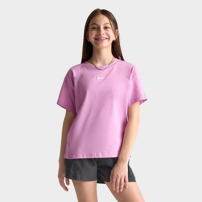 Big Kids' Girls' Nike Sportswear Essential Boyfriend T-Shirt