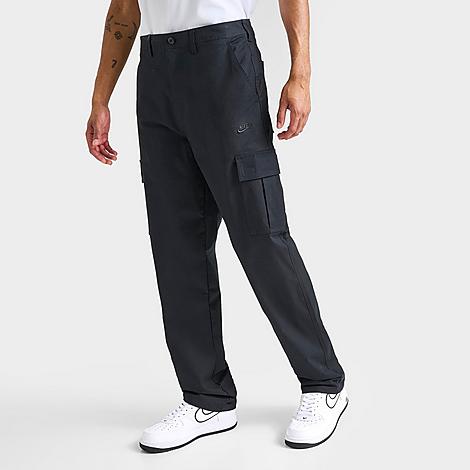 Nike Men's Club Cargo Pants In Black/black