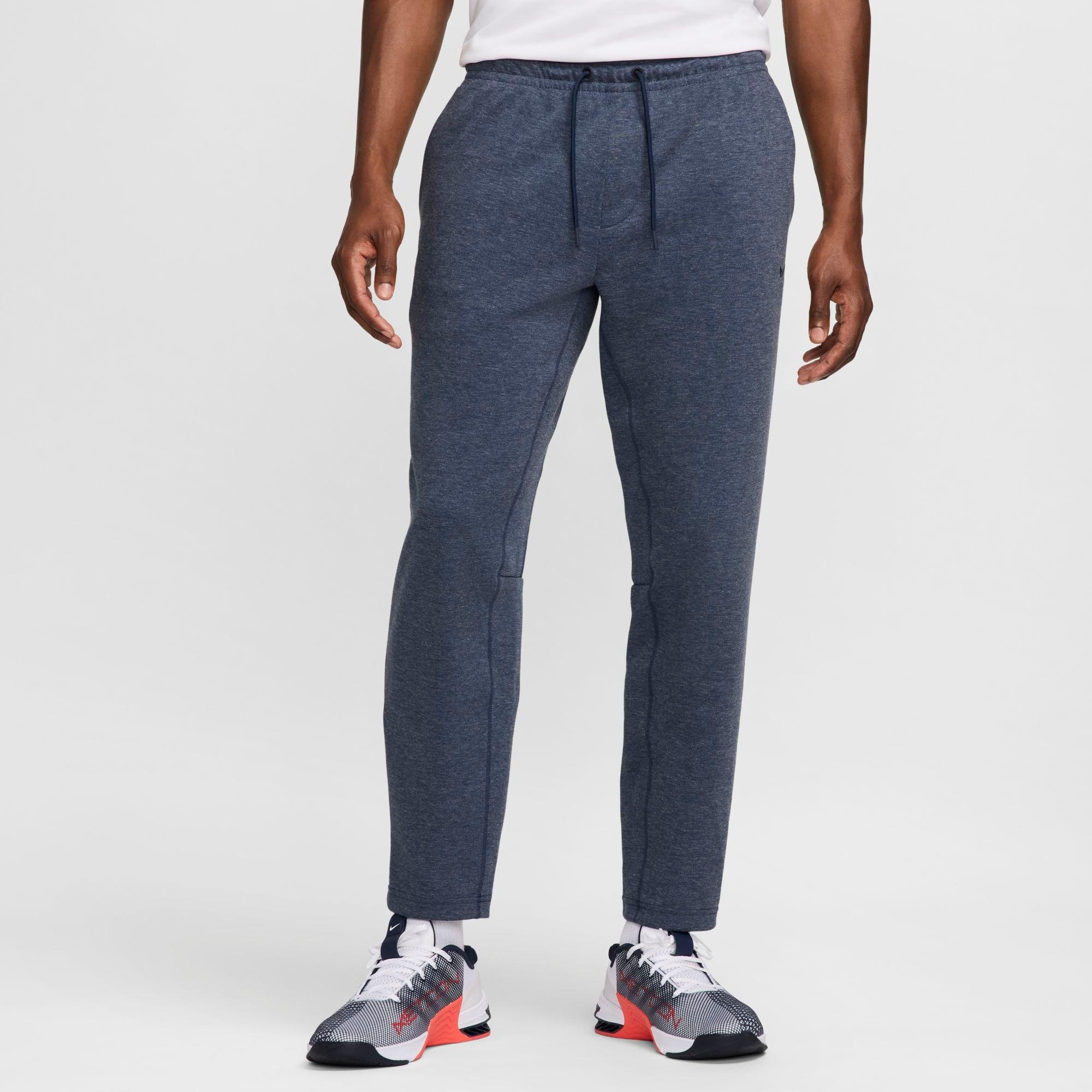 Nike Men's Primary Dri-FIT UV Tapered Versatile Pants in Obsidian/Heather Size: 2XS