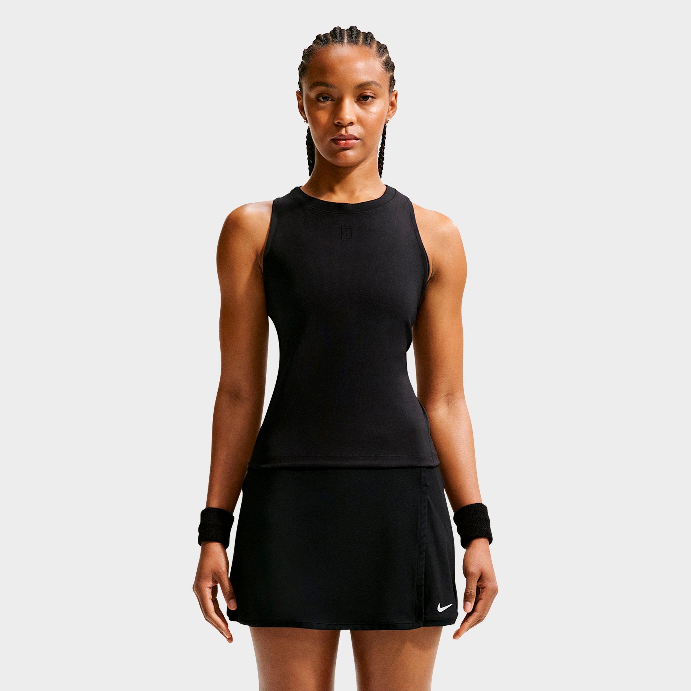 Nike Women's Court Advantage Dri-FIT Tennis Tank Top in Black Size: Small