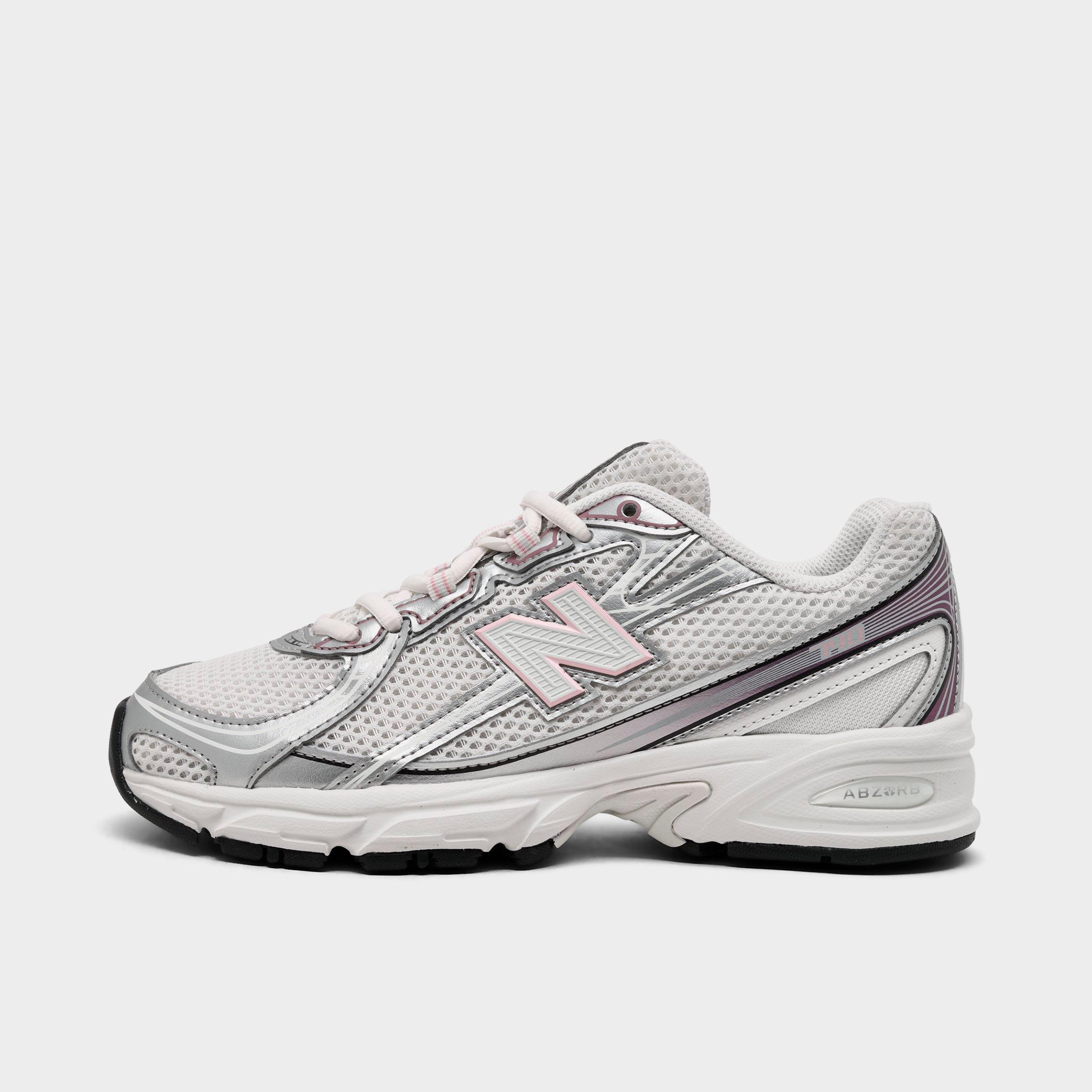 New Balance Big Kids 740 Casual Shoes in Cream/Iridescent Size: 6.5