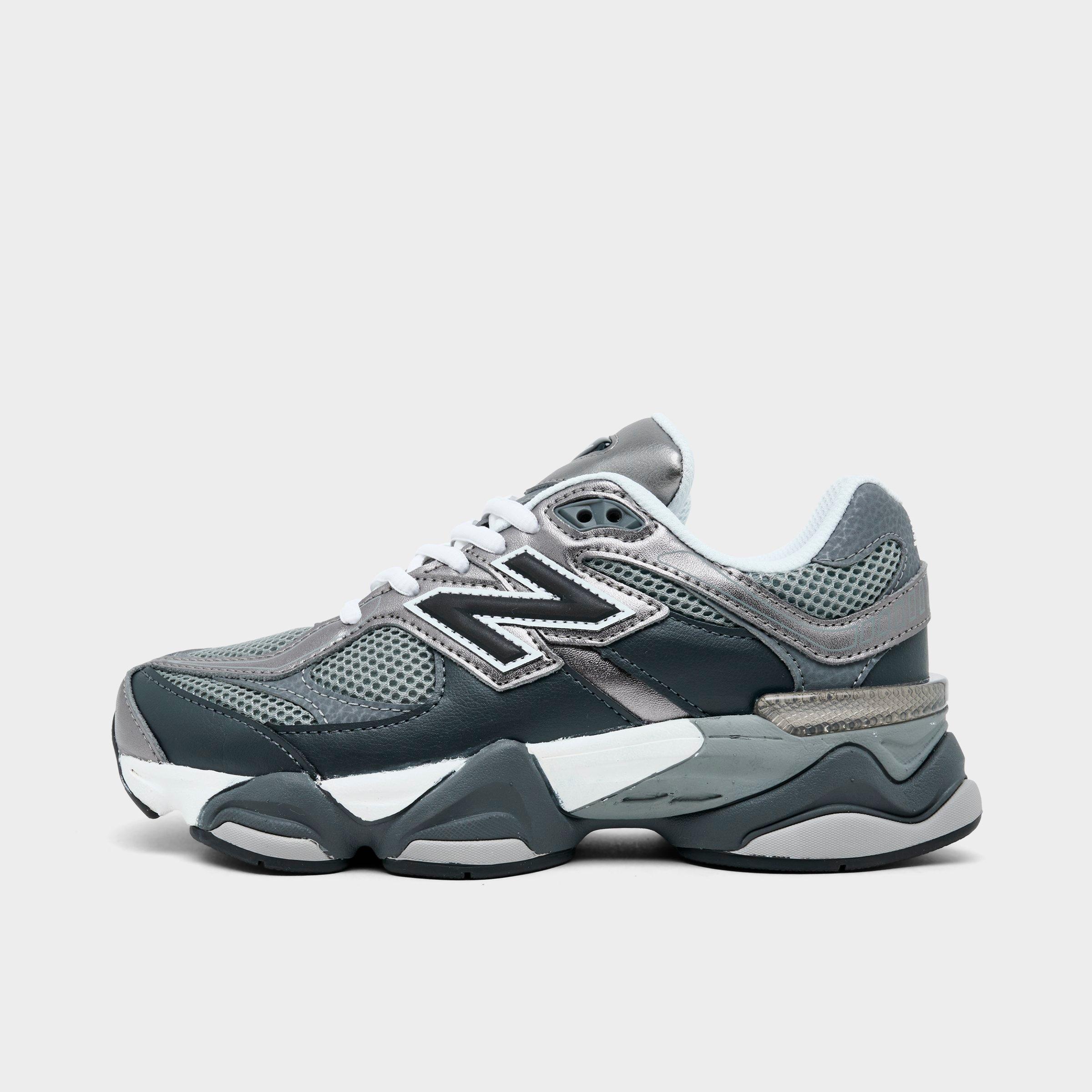 New Balance Girls' Big Kids 9060 Casual Shoes in Neptune Grey/Truffle Size: 6.5