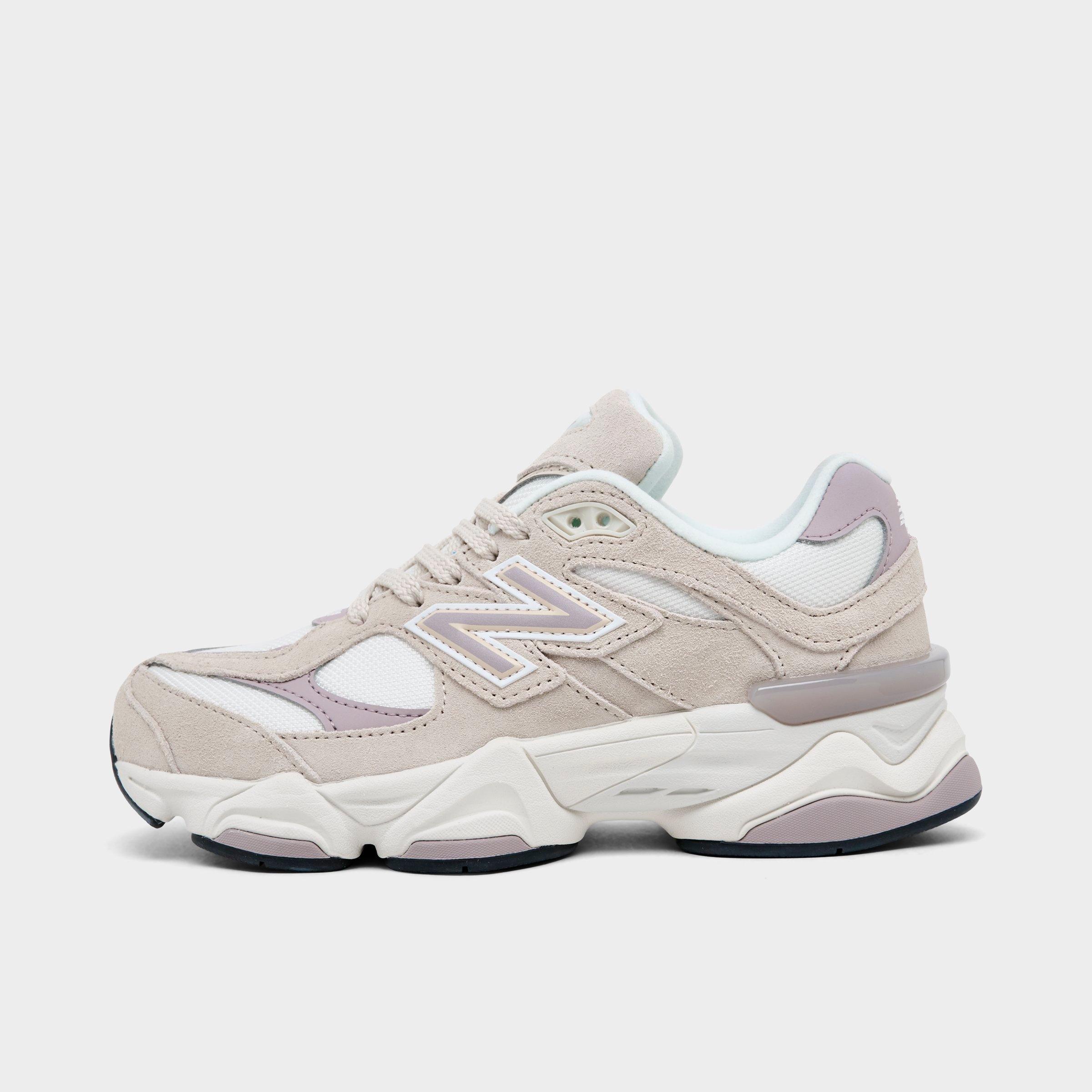 New Balance Girls' Big Kids 9060 Casual Shoes in Timberwolf/Truffle Size: 3.5