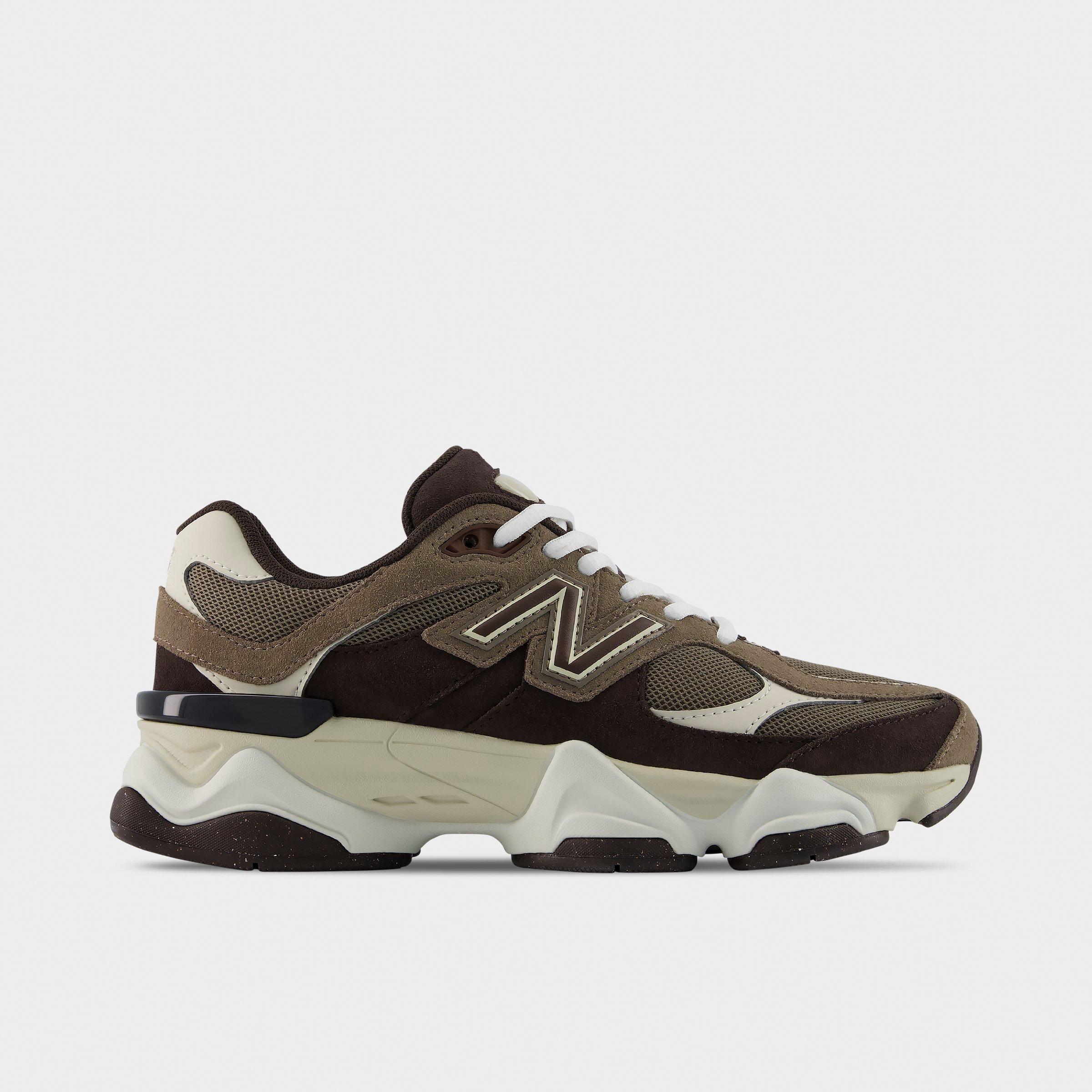 New Balance Girls' Big Kids 9060 Casual Shoes in Multi Brown Size: 7.0