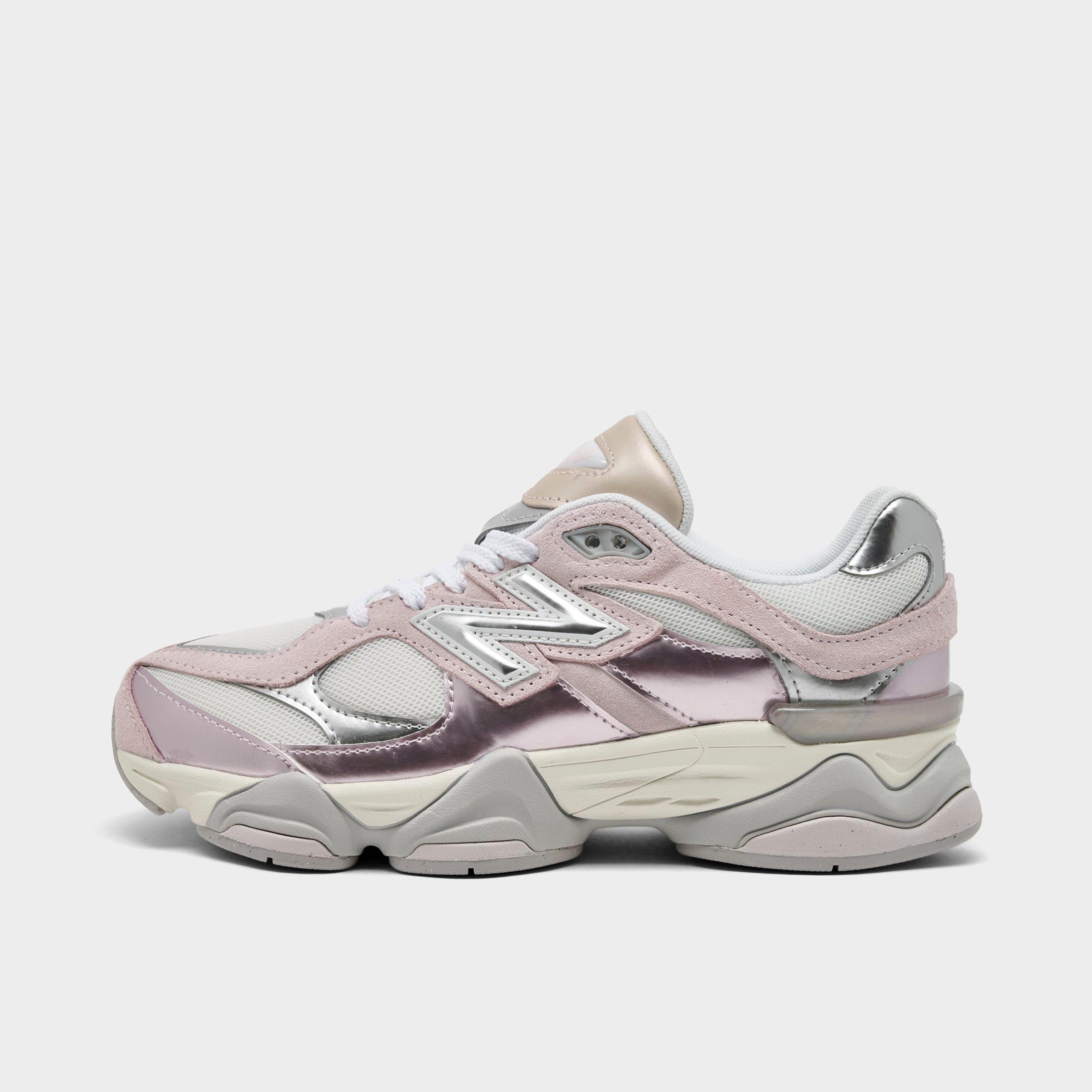 New Balance Girls' Big Kids 9060 Casual Shoes in Pink Chrome Size: 6.5