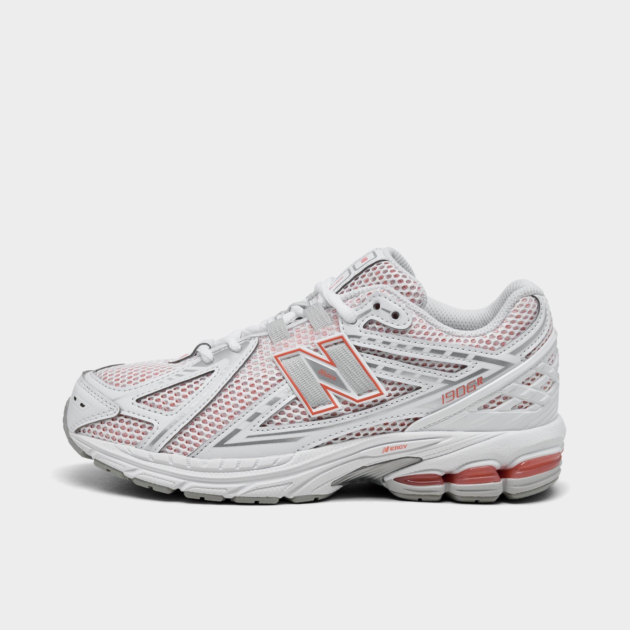 New Balance Big Kids 1906R Casual Shoes in White/Sunfade Red Size: 3.5