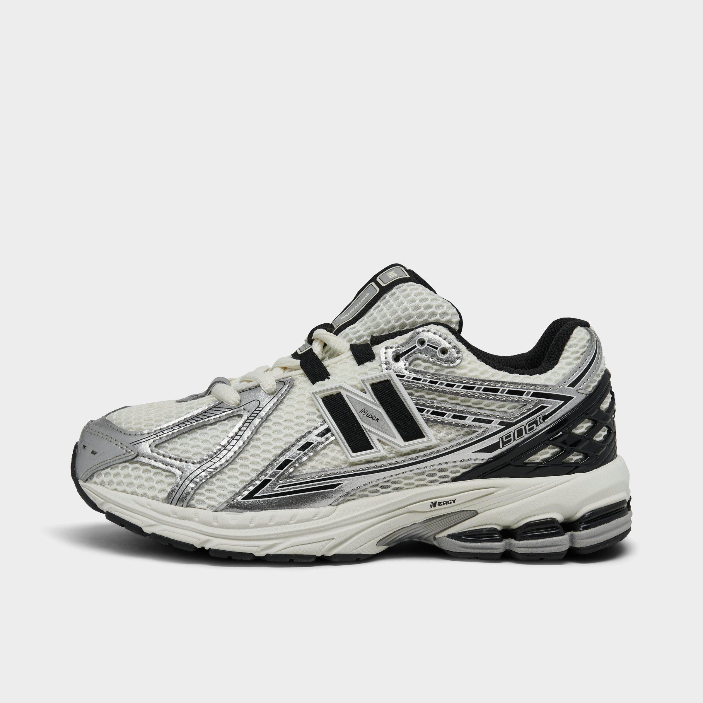 New Balance Big Kids 1906R Casual Shoes in Silver Metallic/Black Size: 3.5
