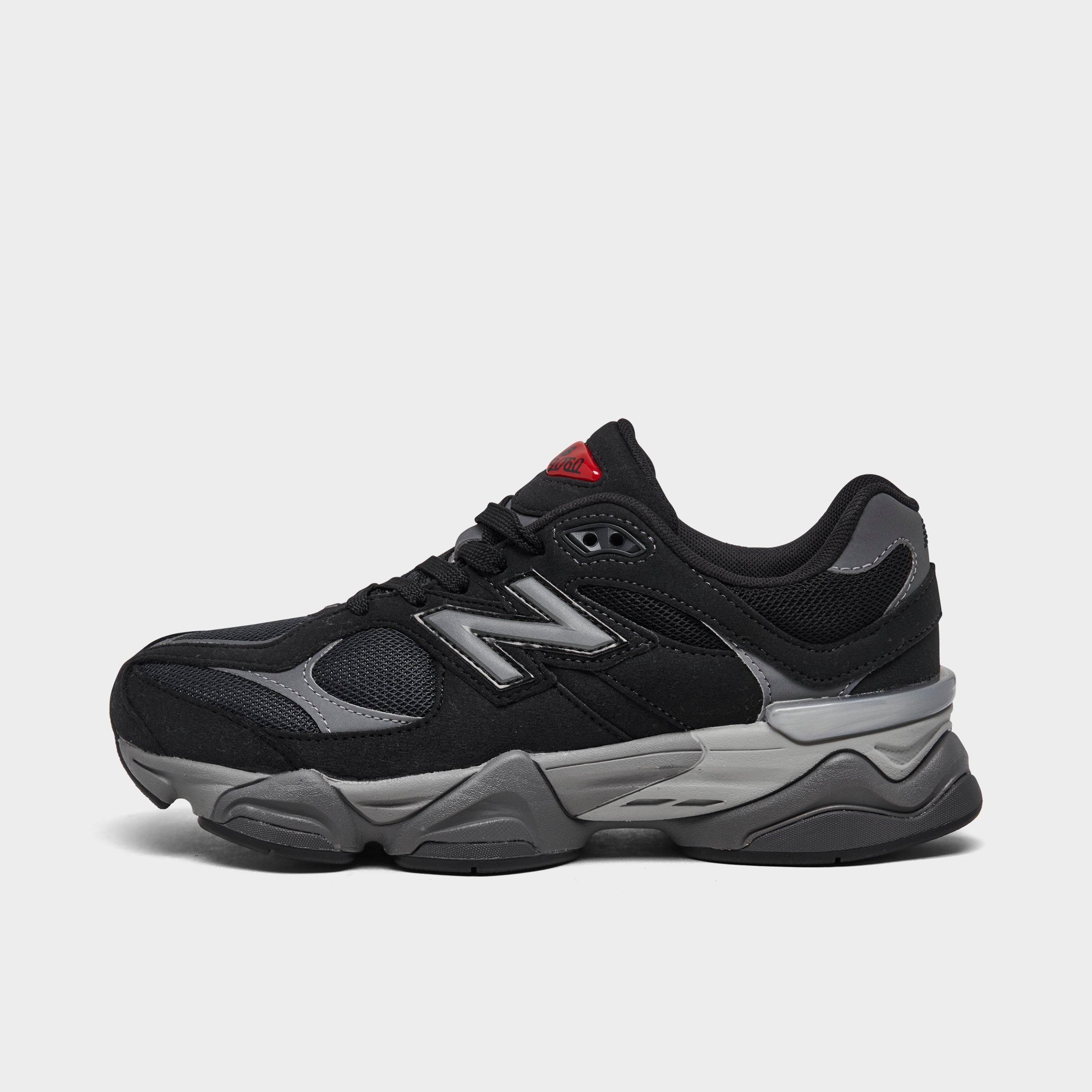 New Balance Big Kids 9060 Casual Shoes in Black/Castlerock Size: 3.5