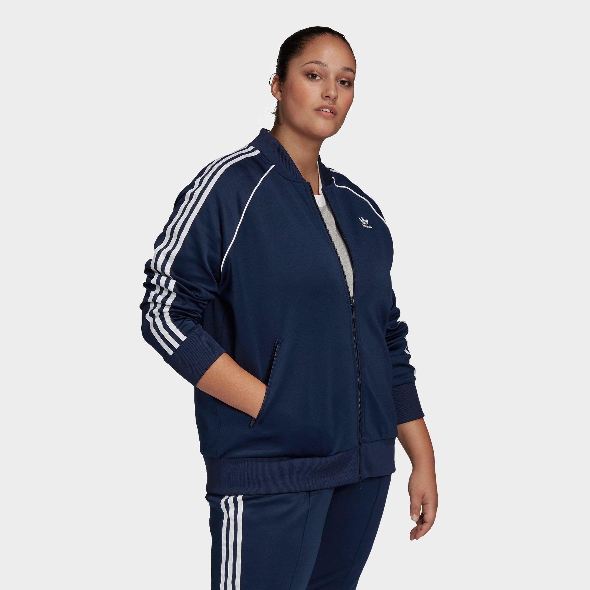 adidas women's plus size jackets