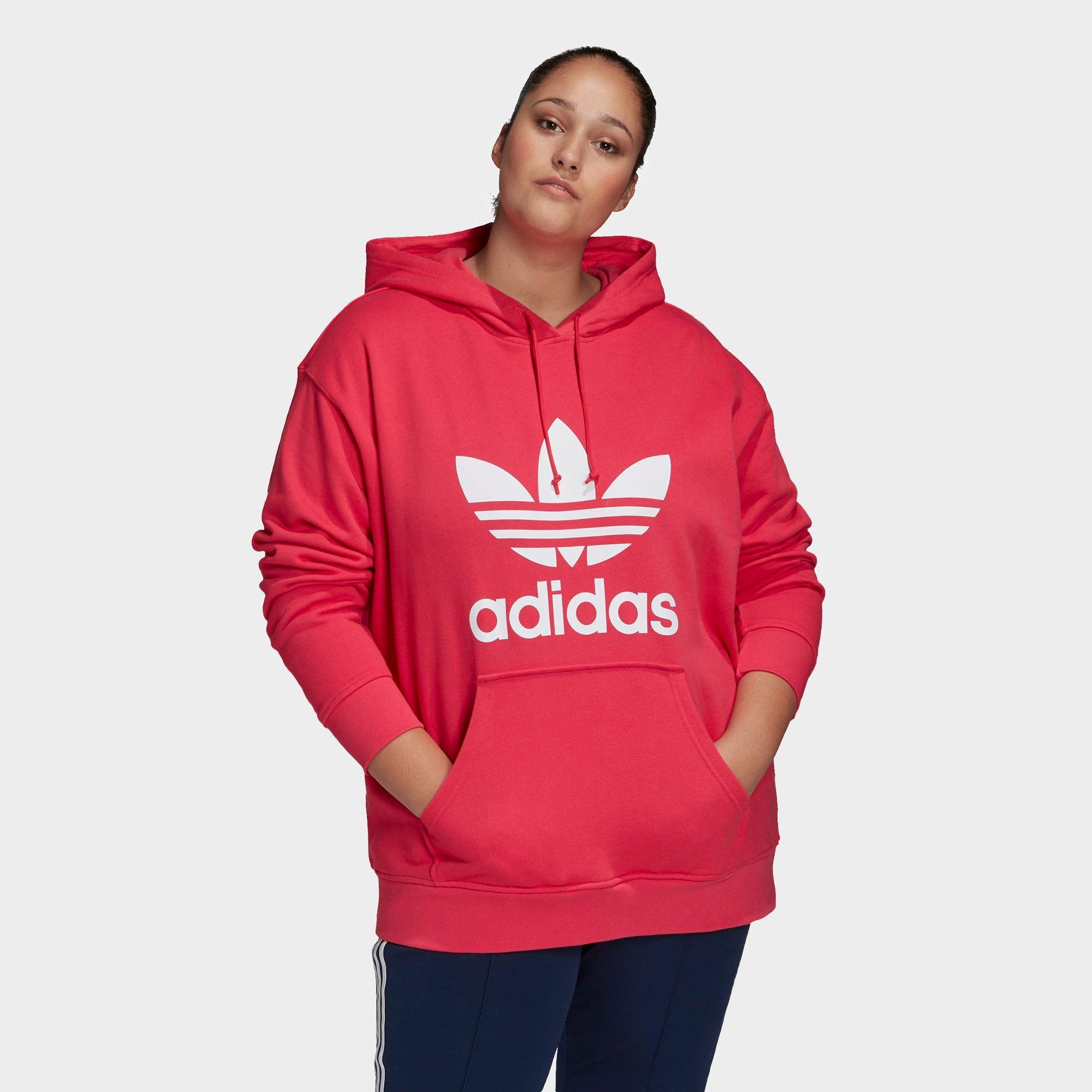 adidas originals adicolor cotton trefoil hoodie