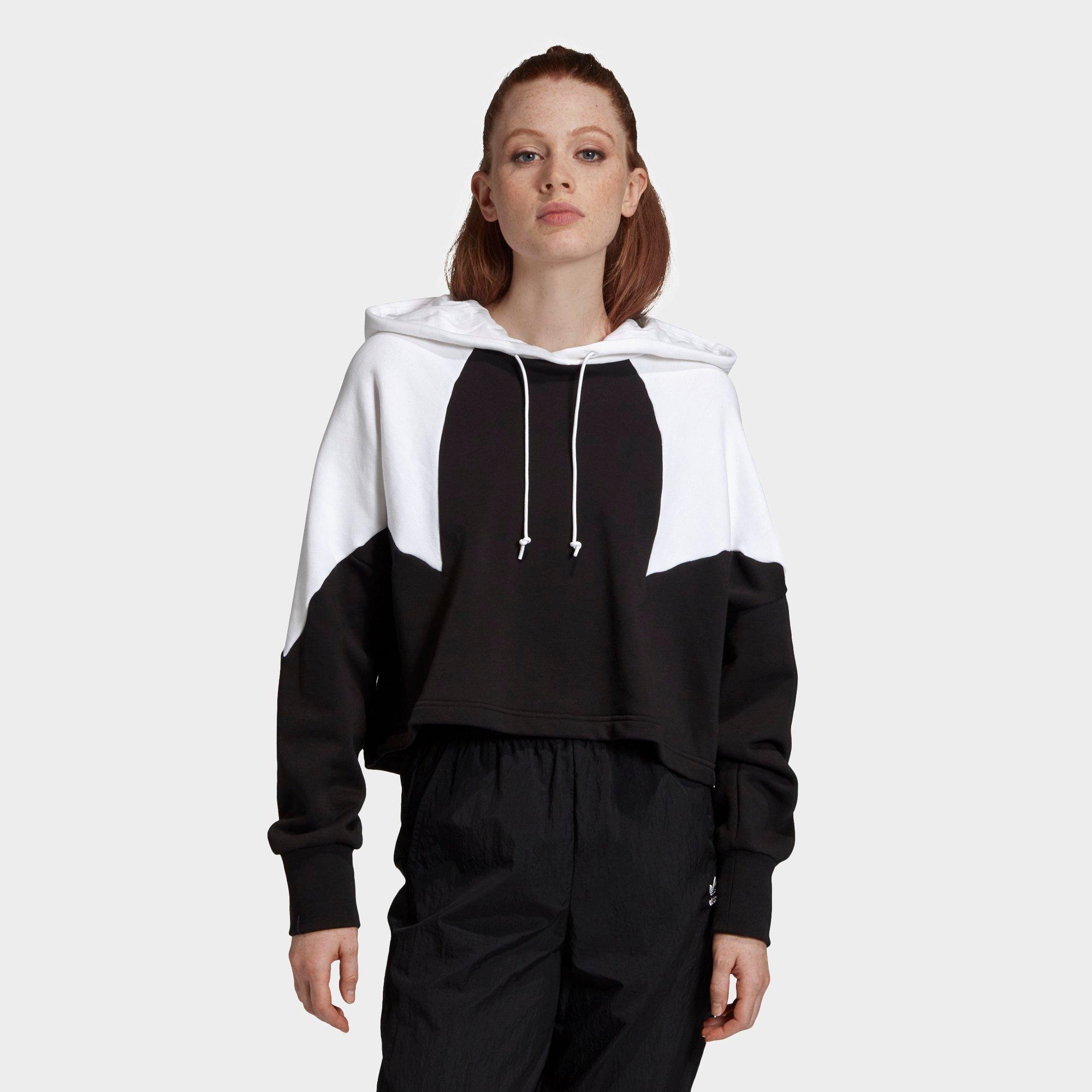 UPC 191979392385 - Adidas Women's Originals Large Logo Crop Hoodie in ...