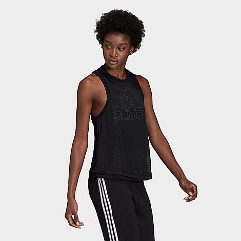 Adidas Originals Adidas Women's Sportswear Double-layer Mesh Tank Top In Sustainable