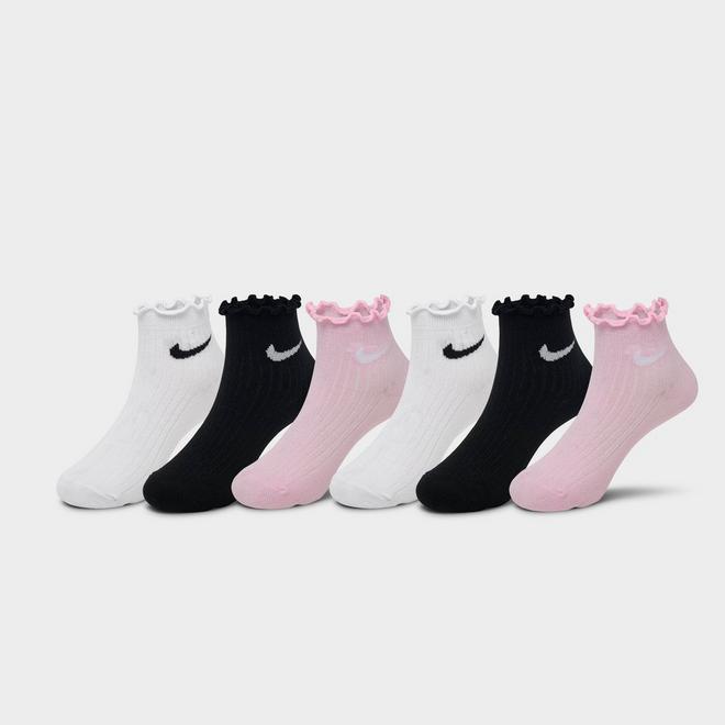 Little Kids' Nike Preschool Lettuce Welt 6-Pack Quarter Socks