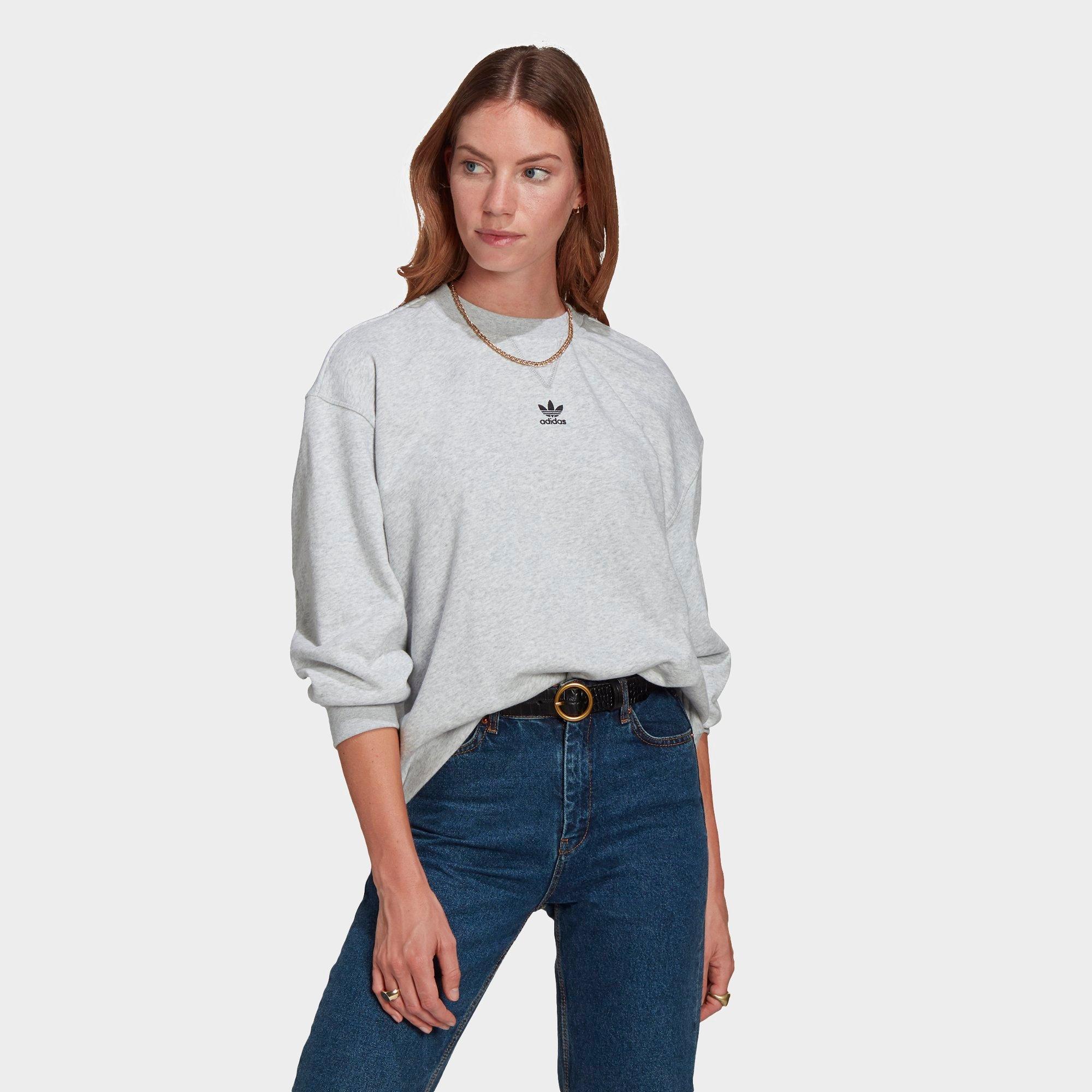 womens adidas grey sweatshirt