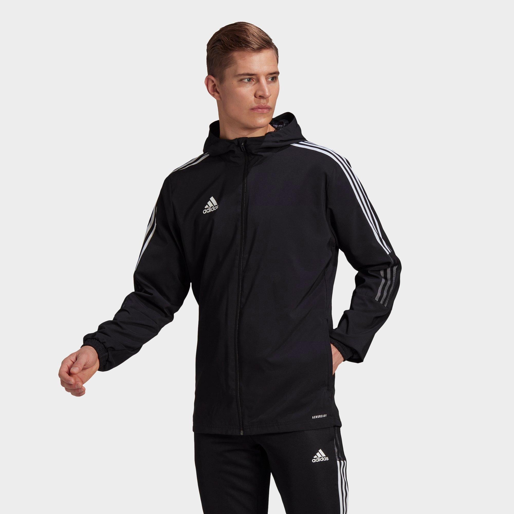 adidas men's sport 2 street windbreaker jacket