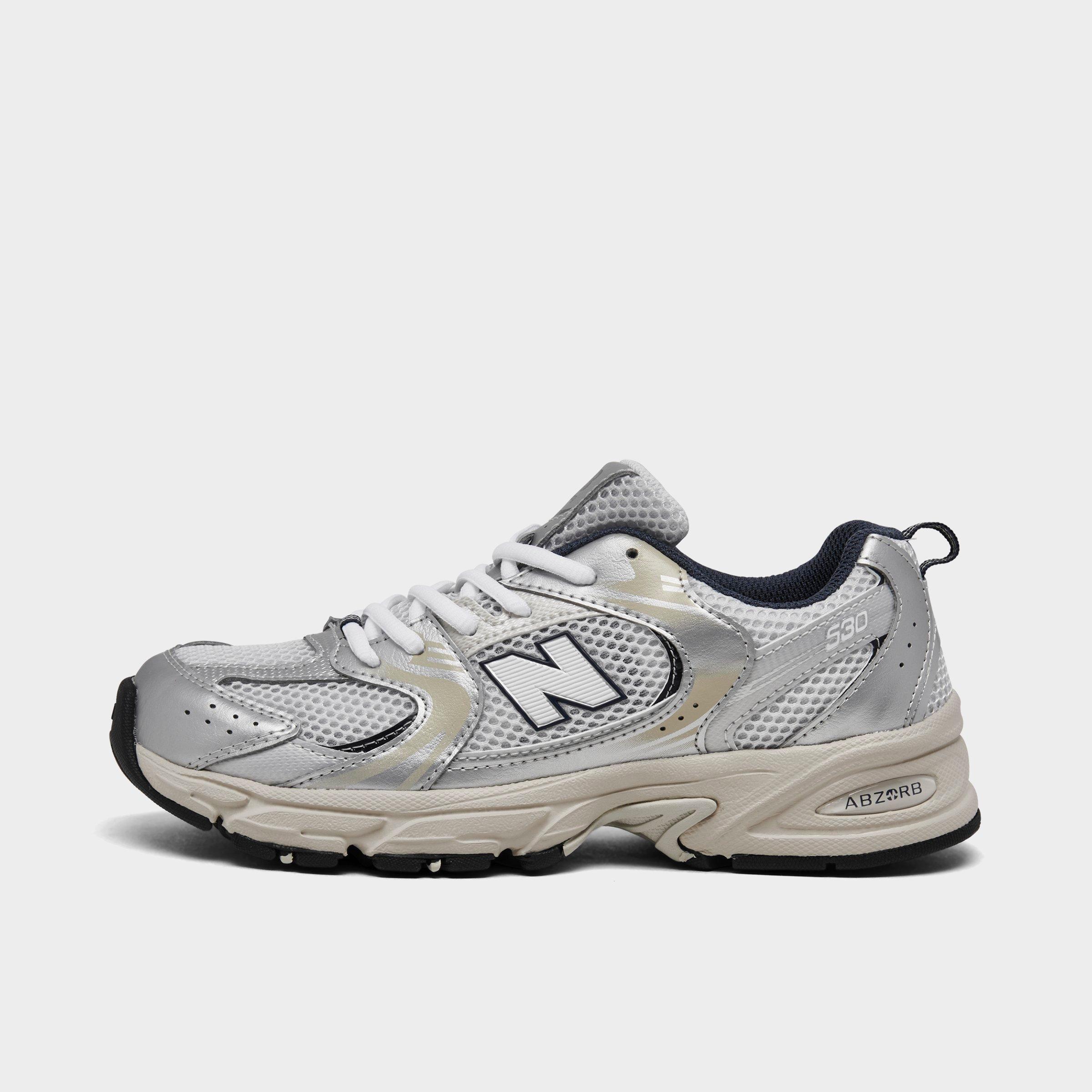 New Balance Girls' Big Kids 530 Casual Shoes in Summer Fog/Nimbus Cloud Size: 3.5