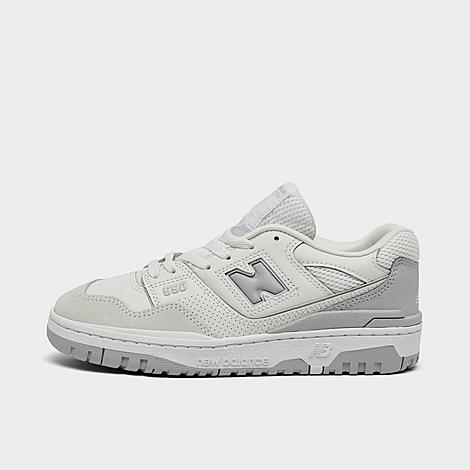 New Balance Little Kids' 550 Casual Shoes In White/white