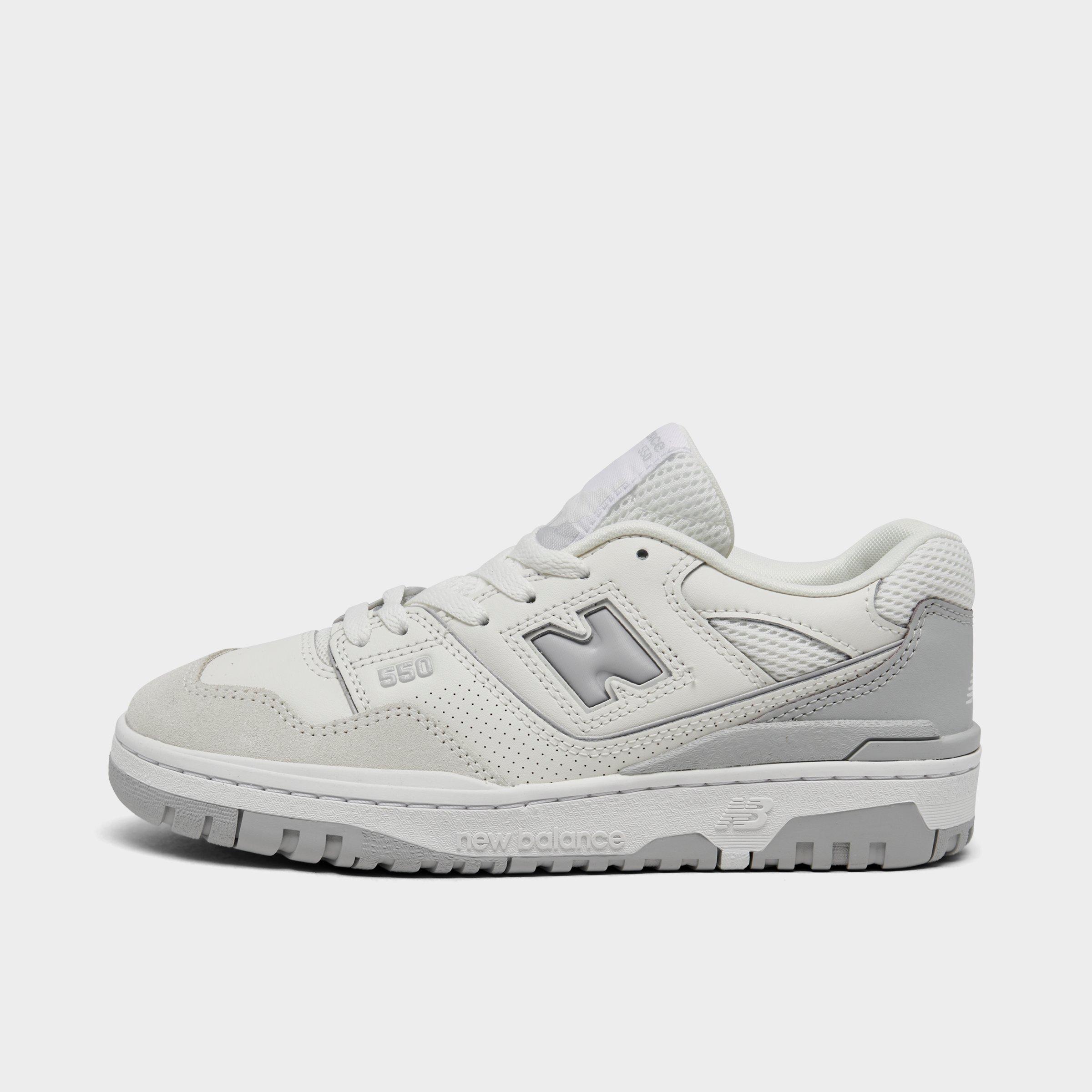 New Balance Little Kids' 550 Casual Shoes In Brighton Grey/white/sea Salt