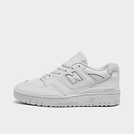 New Balance Big Kids' 550 Casual Shoes In White/white