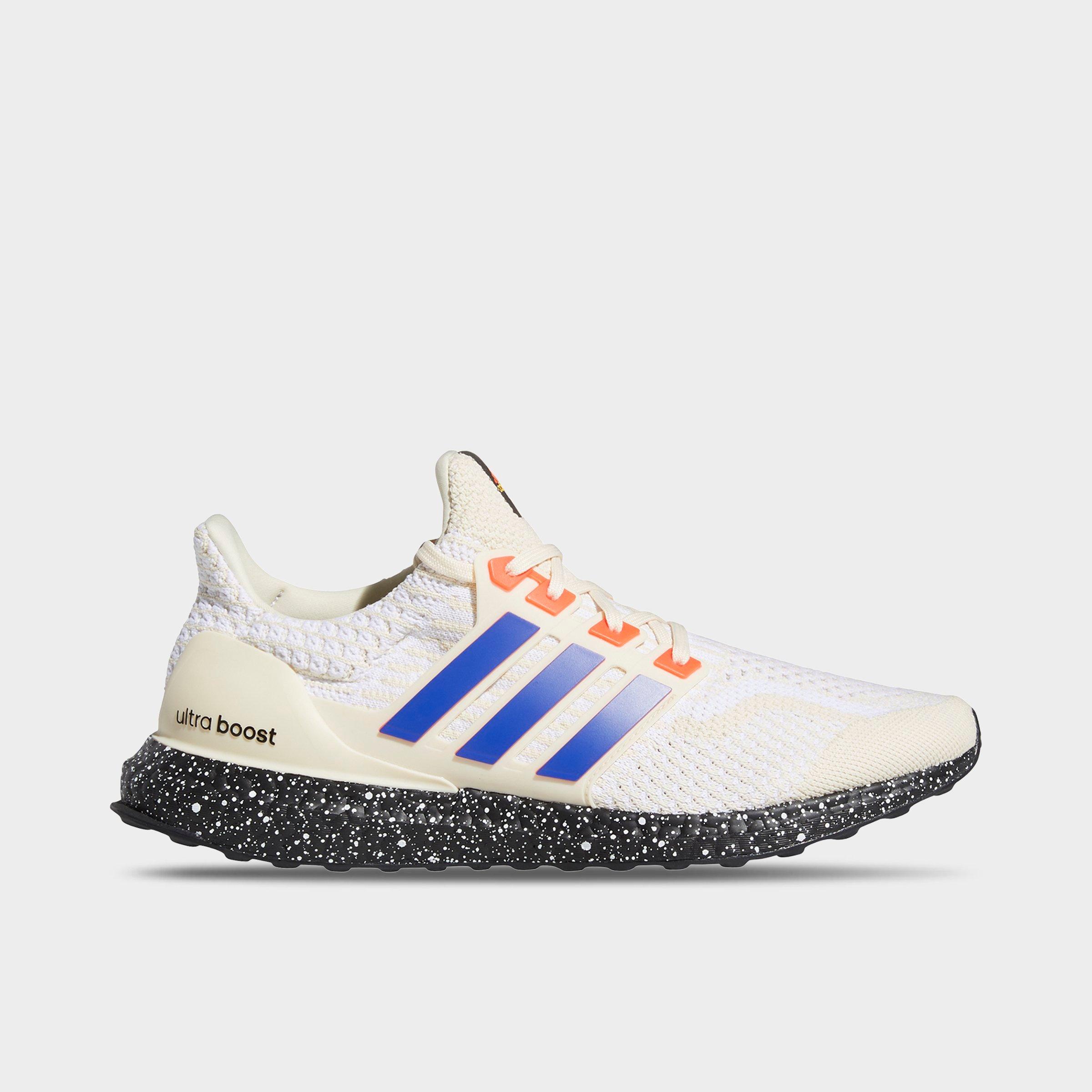Adidas Originals Adidas Men's Ultraboost 5.0 Dna Running Shoes In Wonder White/sonic Ink/solar Red