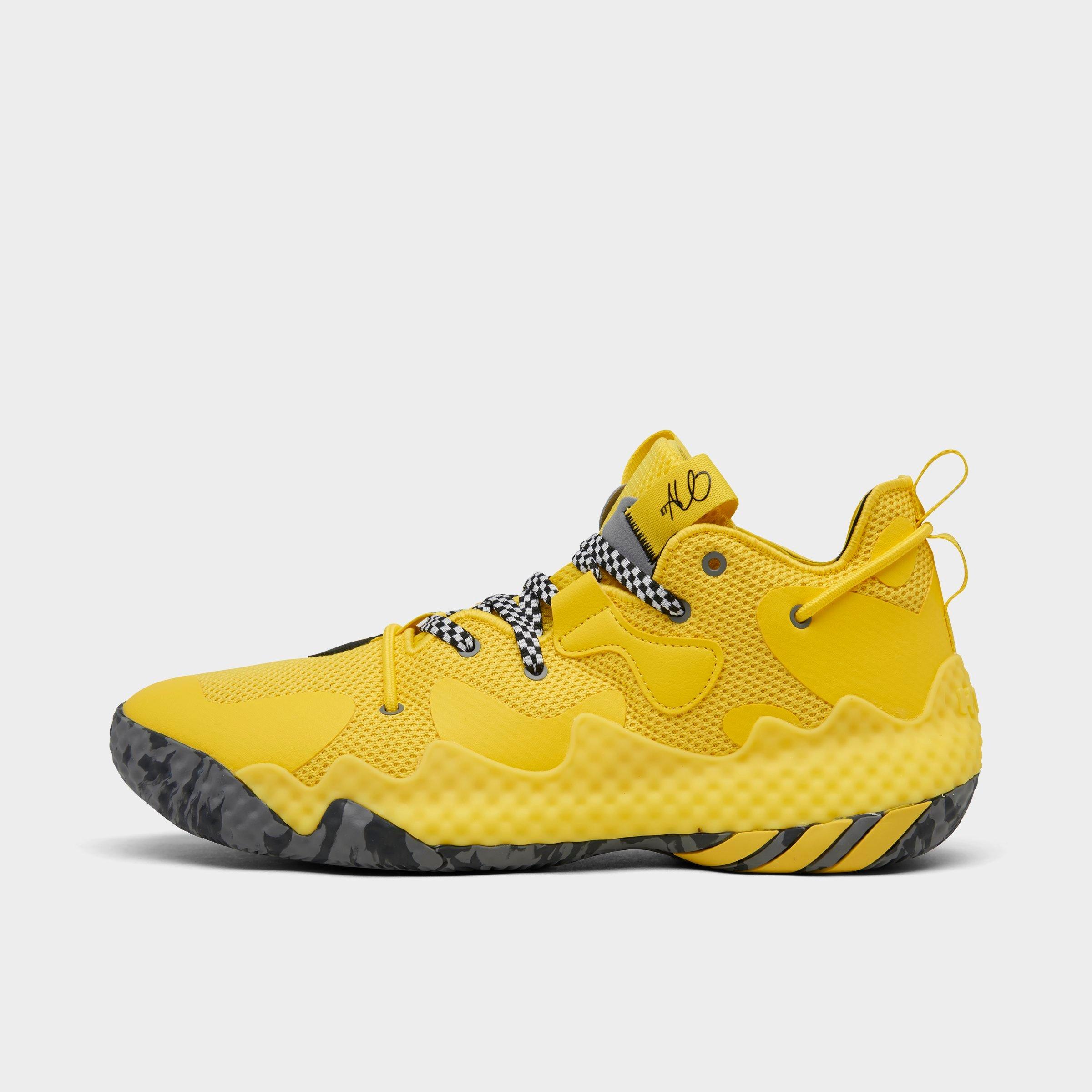 Adidas Originals Adidas Harden Vol. 6 Basketball Shoes In Impact Yellow/impact Yellow/core Black