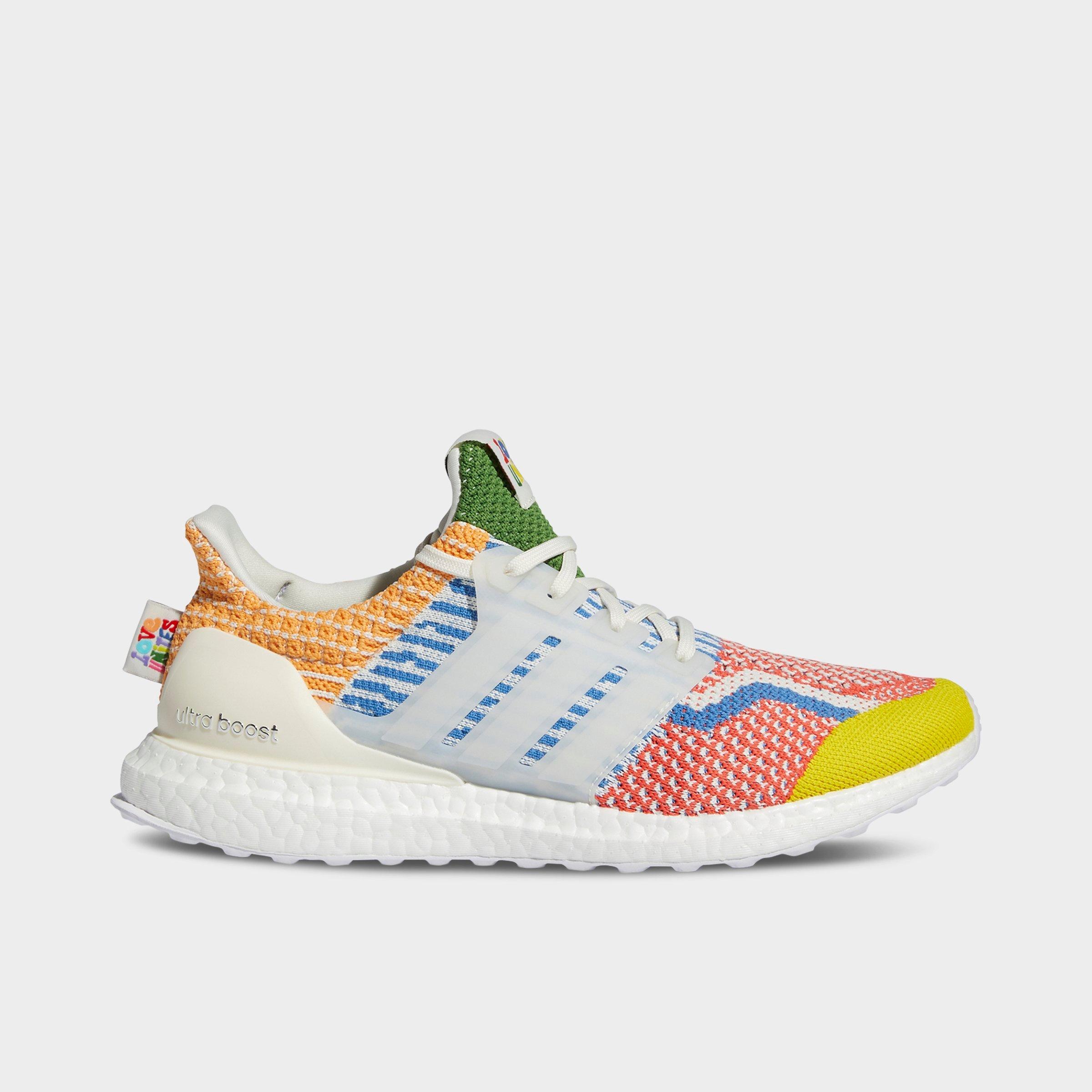 Adidas Originals Adidas Ultraboost 5.0 Dna Pride Running Shoes Size 10.5 Knit/plastic In Off White/off White/light Purple