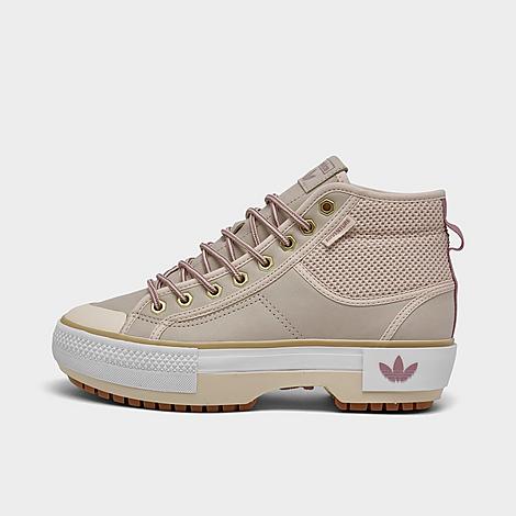 Shop Now For The Adidas Women's Originals Nizza Trek Sneaker Boots in Beige/Line Size 11.0