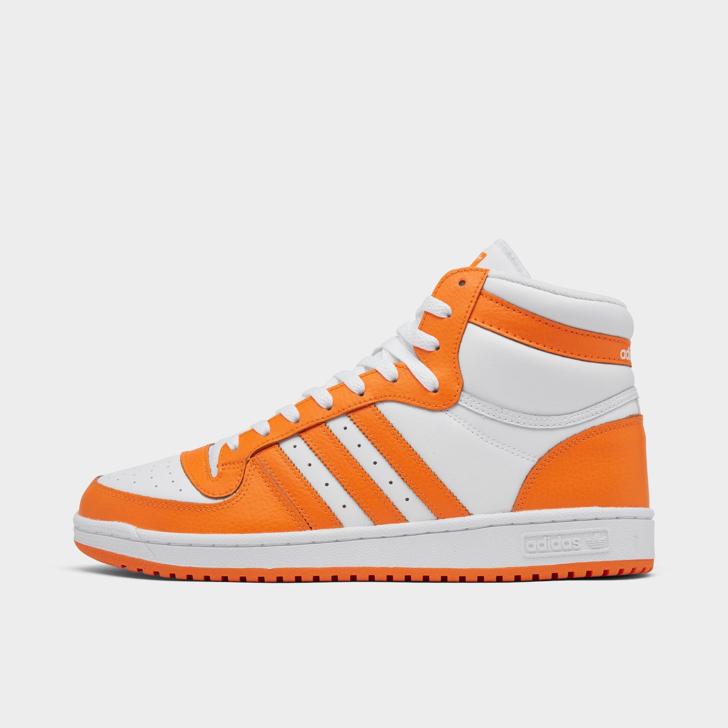 Adidas Originals Adidas Men's Top Ten Rb Casual Shoes In White/orange