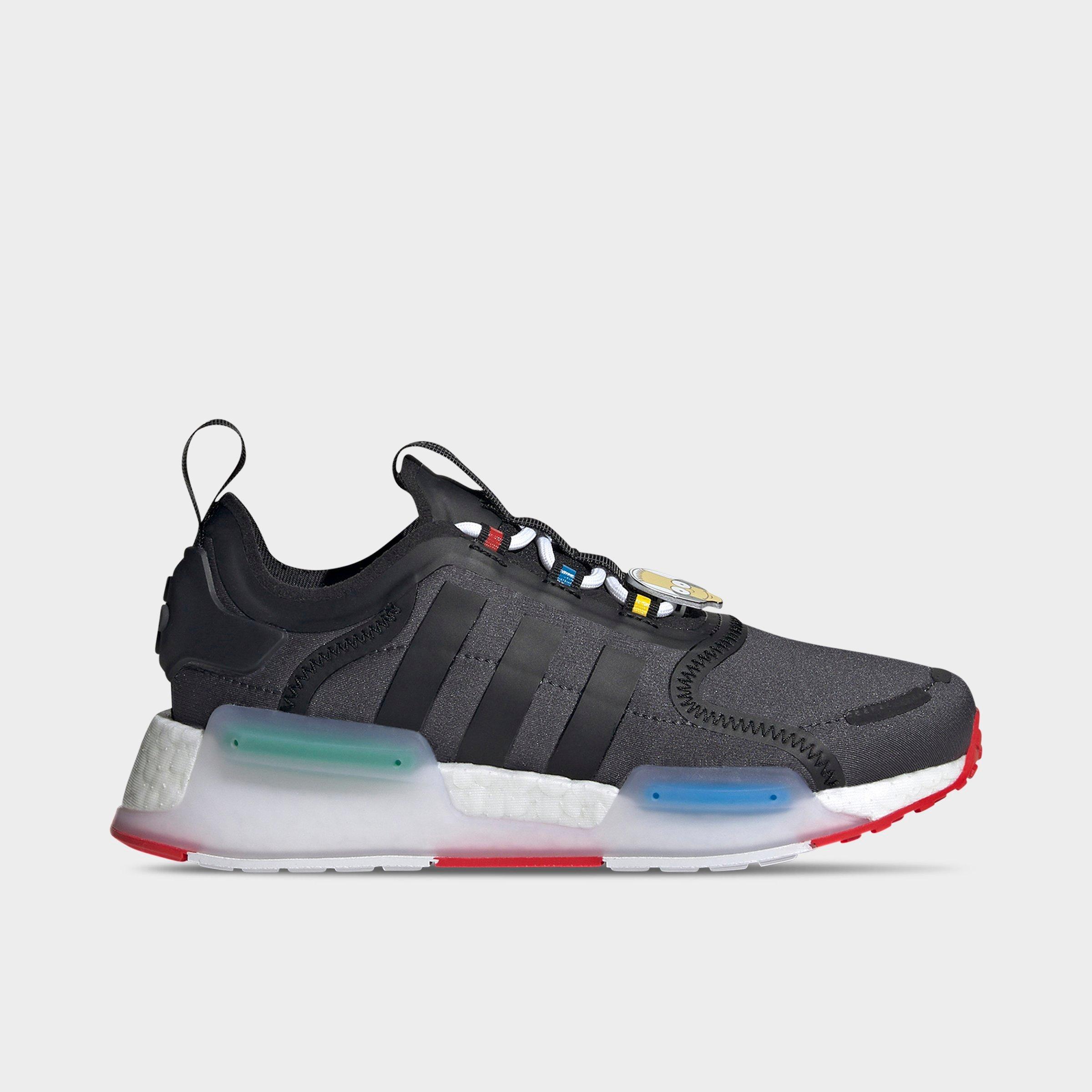 Adidas Originals Adidas Big Kids' Originals X The Simpsons Nmd V3 Casual Shoes In Grey Six/core Black/cloud White