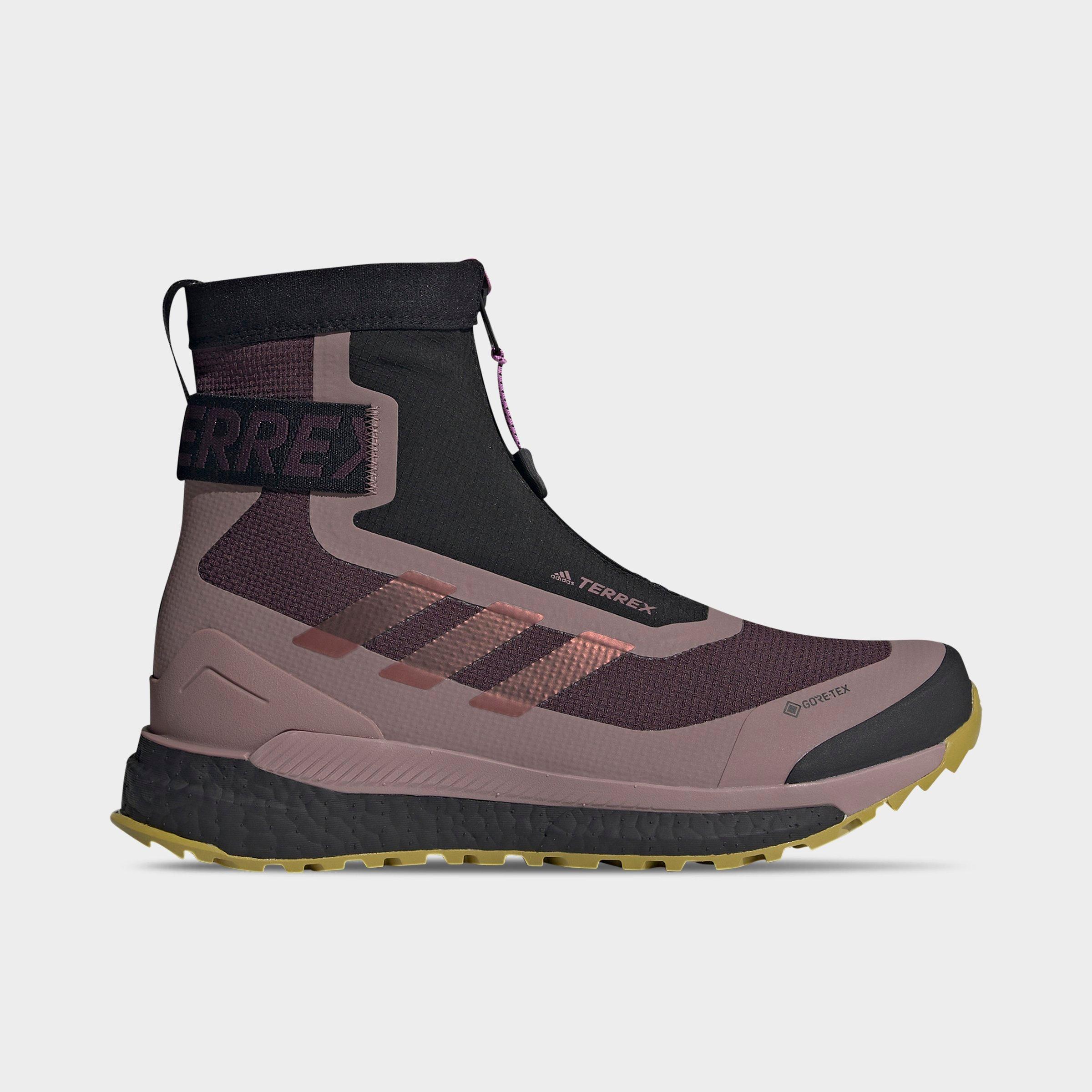 Shop Adidas Originals Adidas Women's Terrex Free Hiker Cold. Rdy Hiking Boots In Shadow Maroon/wonder Red/pulse Lilac