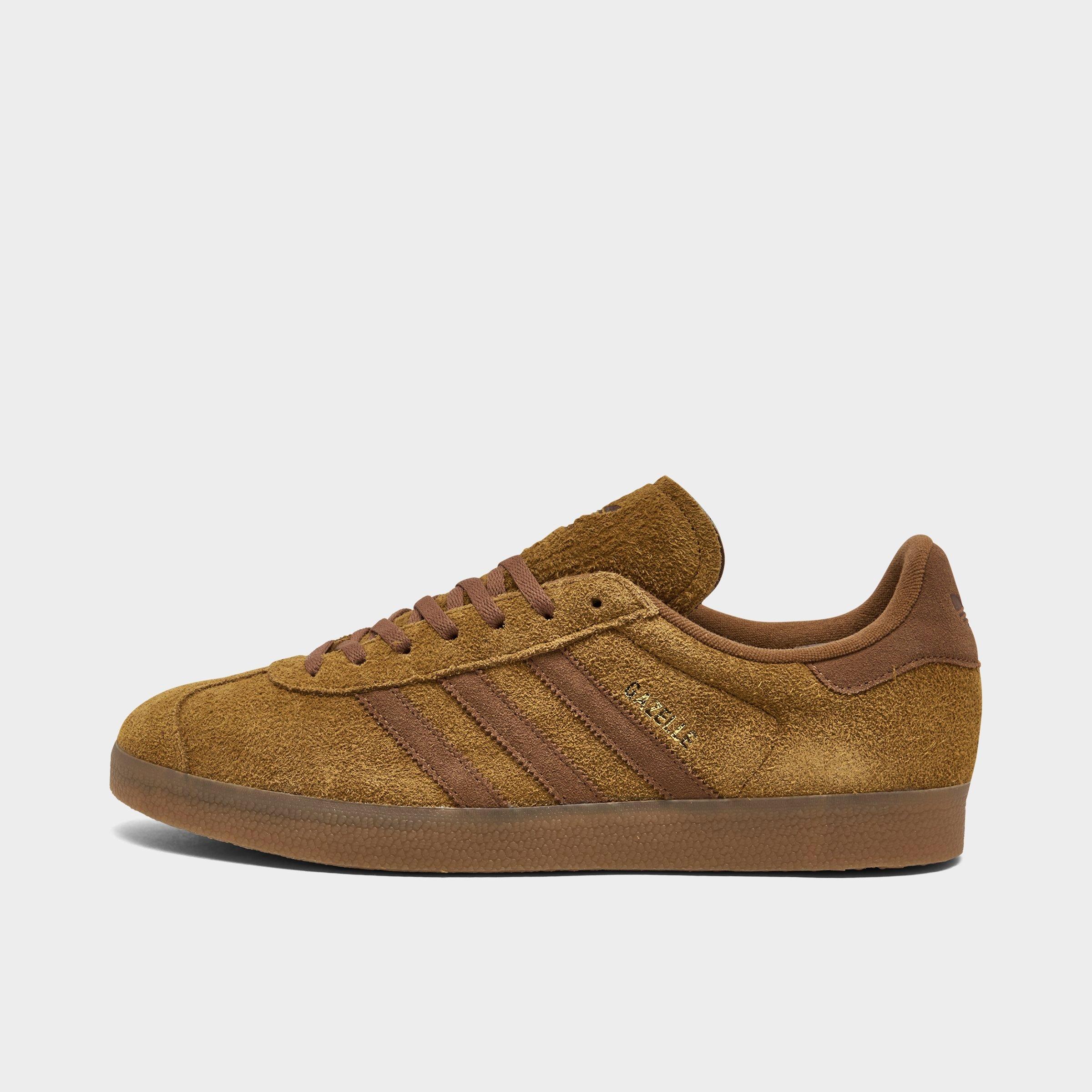 ADIDAS ORIGINALS ADIDAS MEN'S ORIGINALS GAZELLE LEATHER CASUAL SHOES