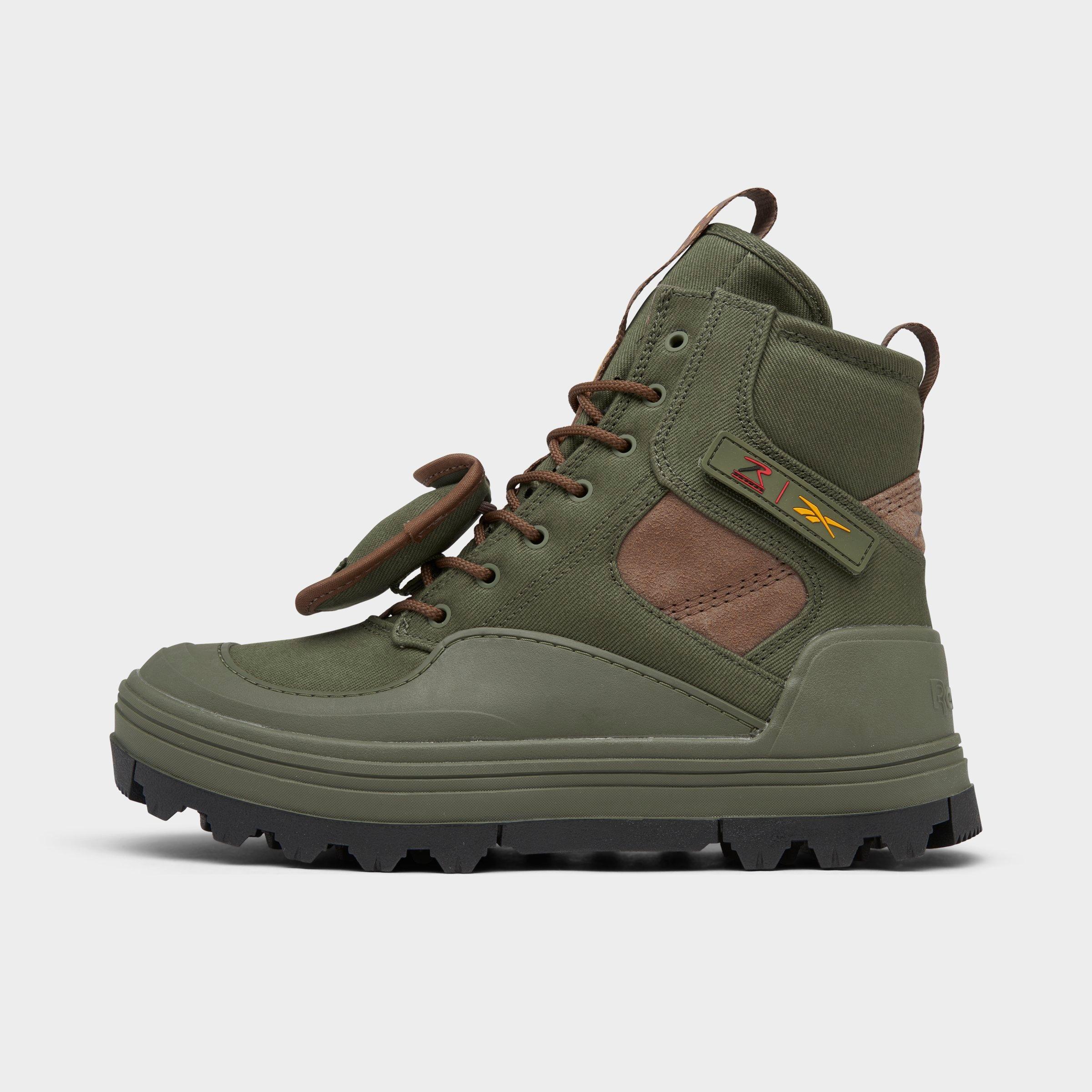 Reebok Club C Cleated Mid Sneaker In Moss Green/just Brown/core Black