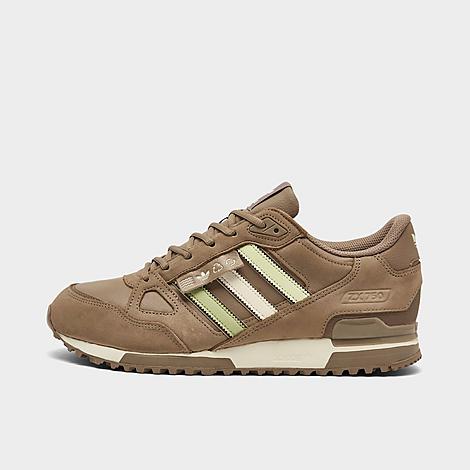 Adidas Men’s Originals ZX 750 Casual Shoes in Brown/Chalky Brown Size 10.0 Leather