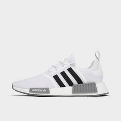 Adidas NMD R1 Casual Shoes White / Black / Grey Sz 9 GZ9261