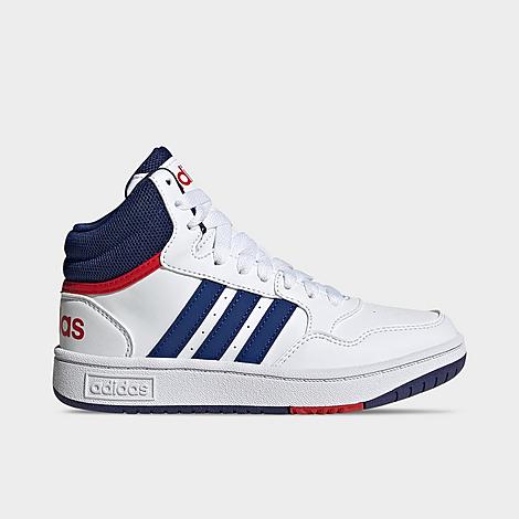 ADIDAS ORIGINALS ADIDAS LITTLE KIDS' HOOPS MID CASUAL SHOES