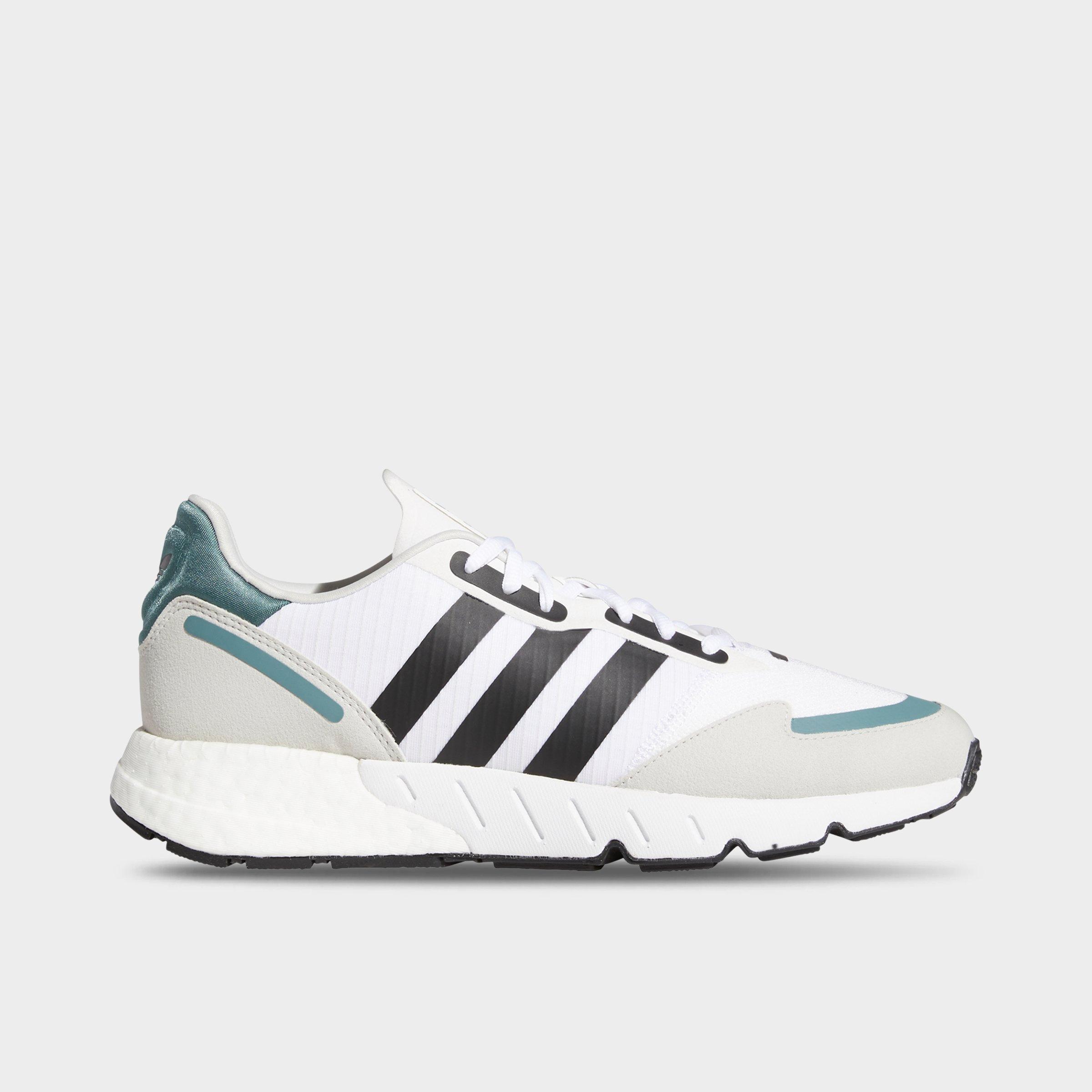 UPC 194811002275 product image for Adidas Men's Originals ZX 1K BOOST Casual Shoes in White/White Size 9.5 | upcitemdb.com