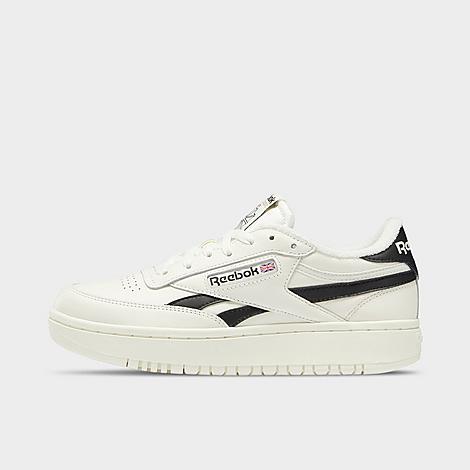 Reebok Women's Club C Double Platform Casual Shoes In Off-white
