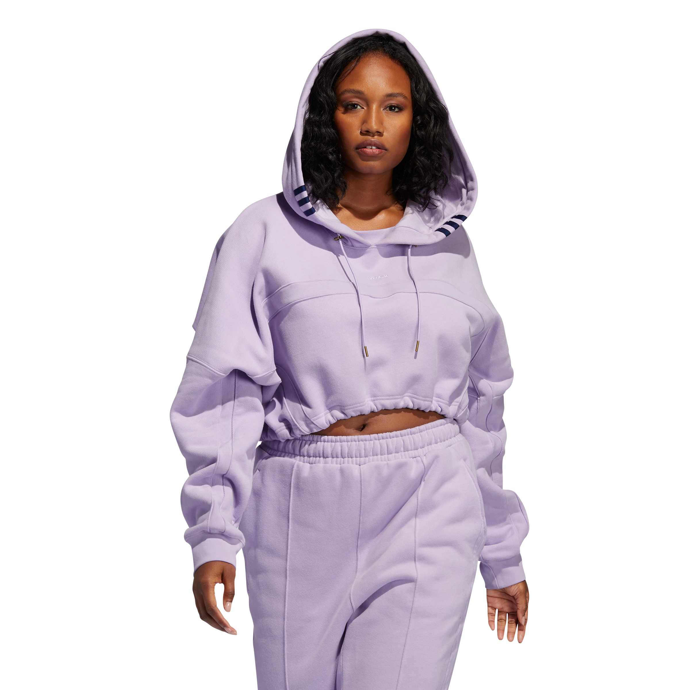 adidas womens x ivy park hooded shrug