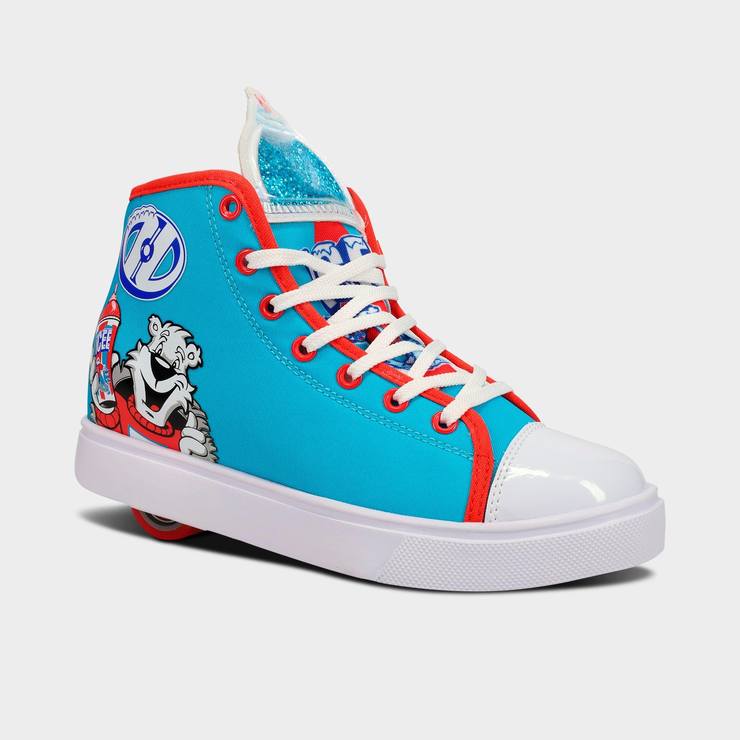 Heelys Big Kids x ICEE VELOZ Casual Shoes in Turquoise/Red/White Size: 4.0