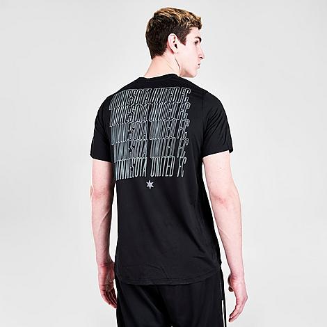 Adidas Team Men's Adidas Minnesota United Fc Club Short-sleeve T-shirt In Black
